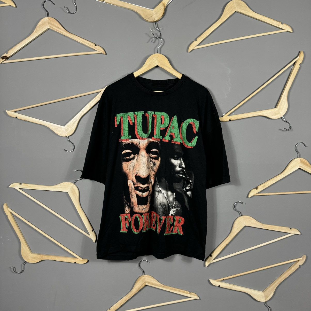 Rap Tees 2-PAC Forever Me Against The World AOP T-shirt Size US XL / EU 56 / 4 - 1 Thumbnail