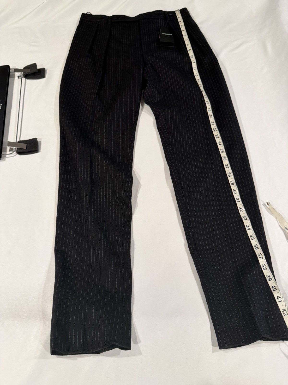 Saint Laurent Paris Saint laurent mens 2022 striped pants. 48/32. $1350 Size US 32 / EU 48 - 3 Thumbnail