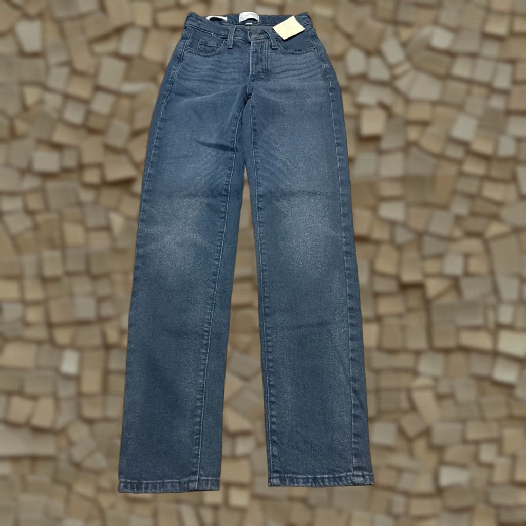 Vintage Universal Thread Jeans Women's 00 Denim Mid Rise Slim 80s 5-Pocket Blue NWT Jeans Womens Fit Slim Size 24" / US 00 / IT 34 - 1 Thumbnail