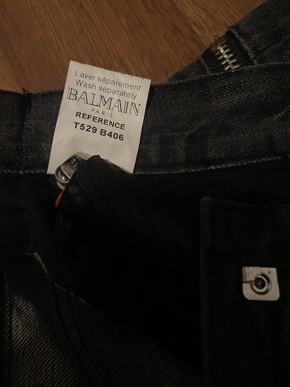 Balmain Balmain FW11 by Christophe Decarnin Double Zip Biker Jeans Size US 31 - 7 Thumbnail
