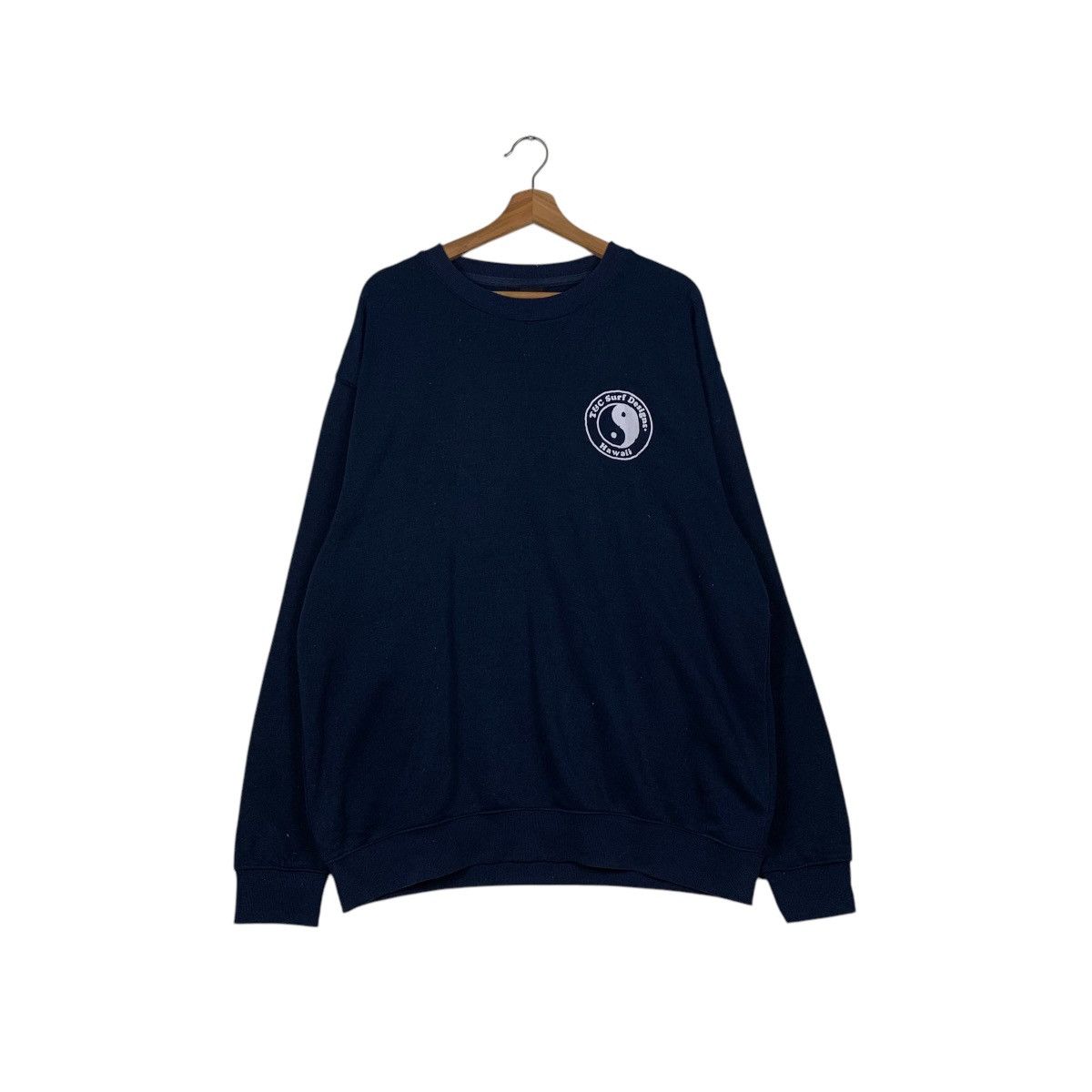 Japanese Brand T&C SURF Designs Hawaii Logo Surfing Sweatshirt #2047-C89 Size US XL / EU 56 / 4 - 3 Thumbnail