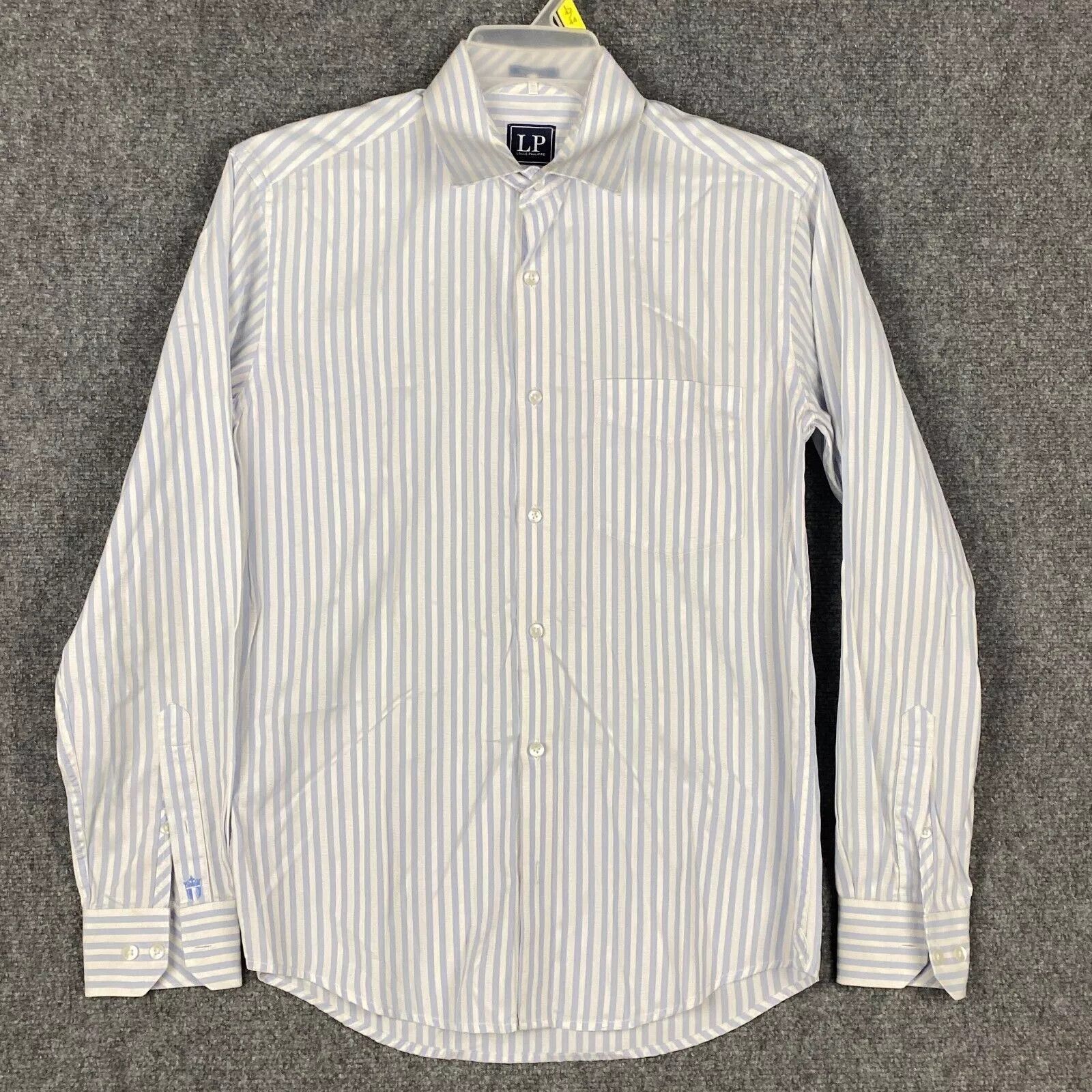 Louis Philippe Louis Philippe Dress Shirt Men 39 CM Tailored Fit Striped |  Grailed