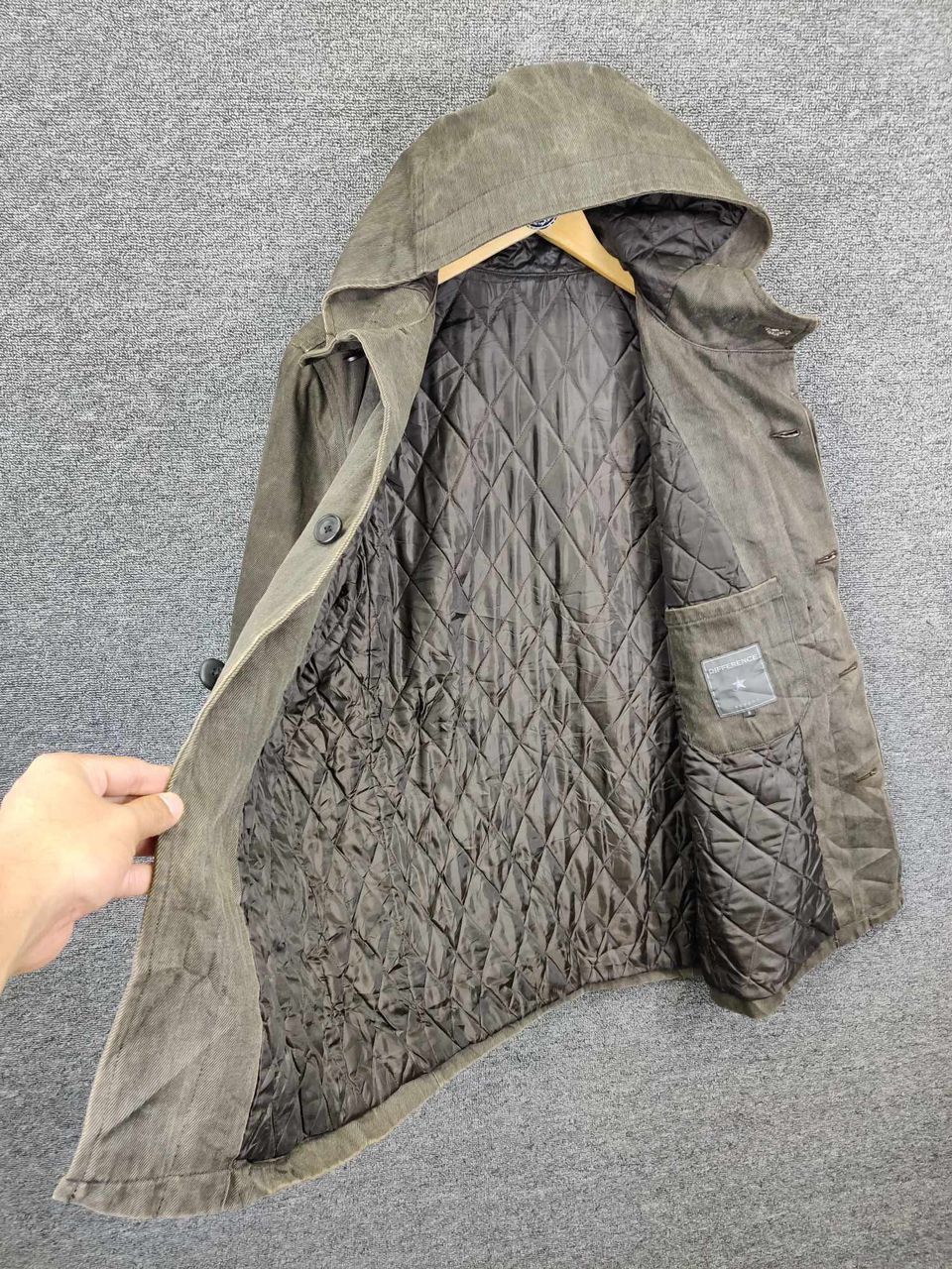 The Difference Vintage 90s The Difference Rupert Parka Hooded Jacket Size US M / EU 48-50 / 2 - 8 Thumbnail