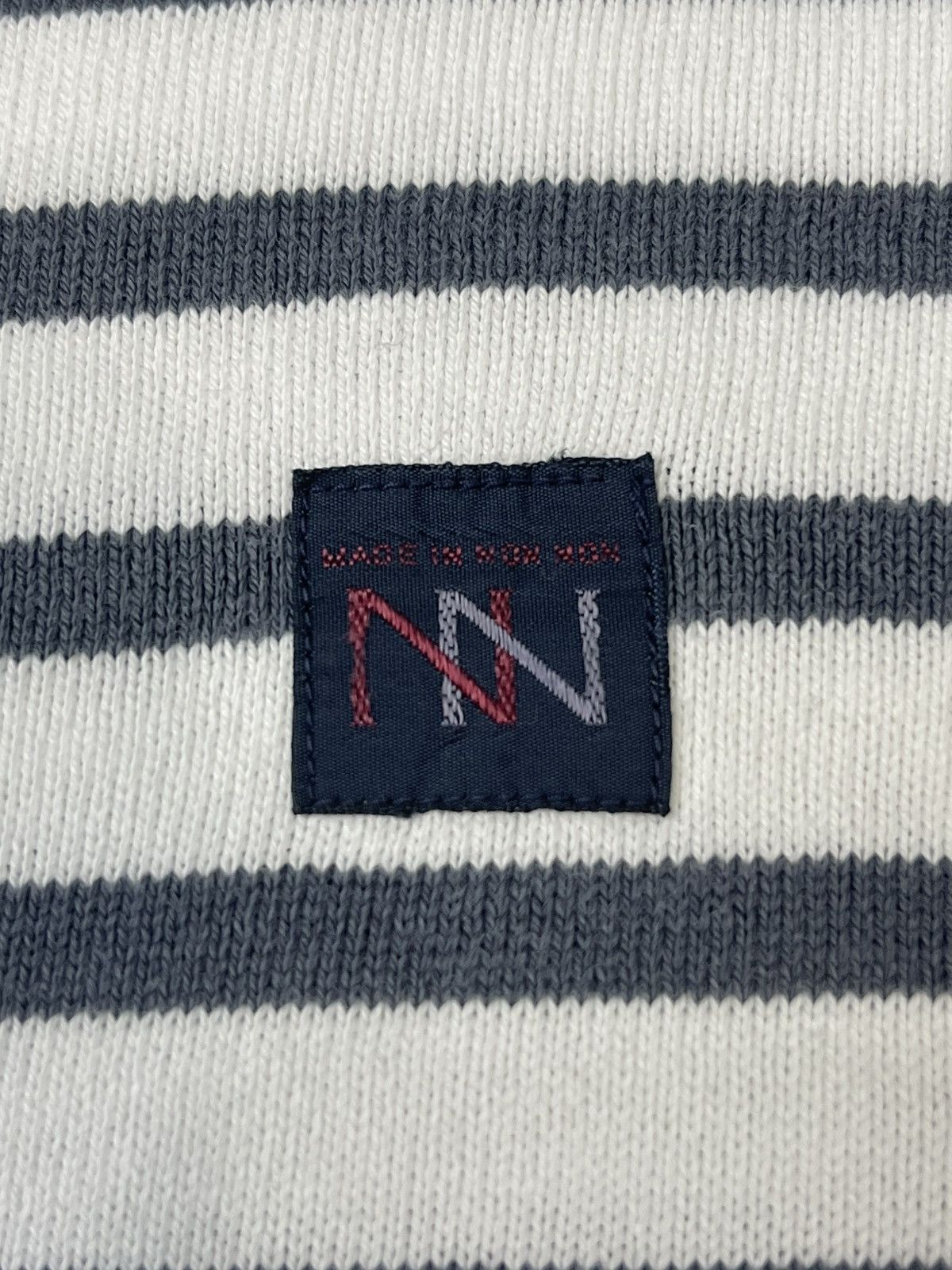 Mademoiselle Non Non Vintage Mademoiselle Non Non Issey Miyake Stripe Tshirt Size S / US 4 / IT 40 - 10 Thumbnail