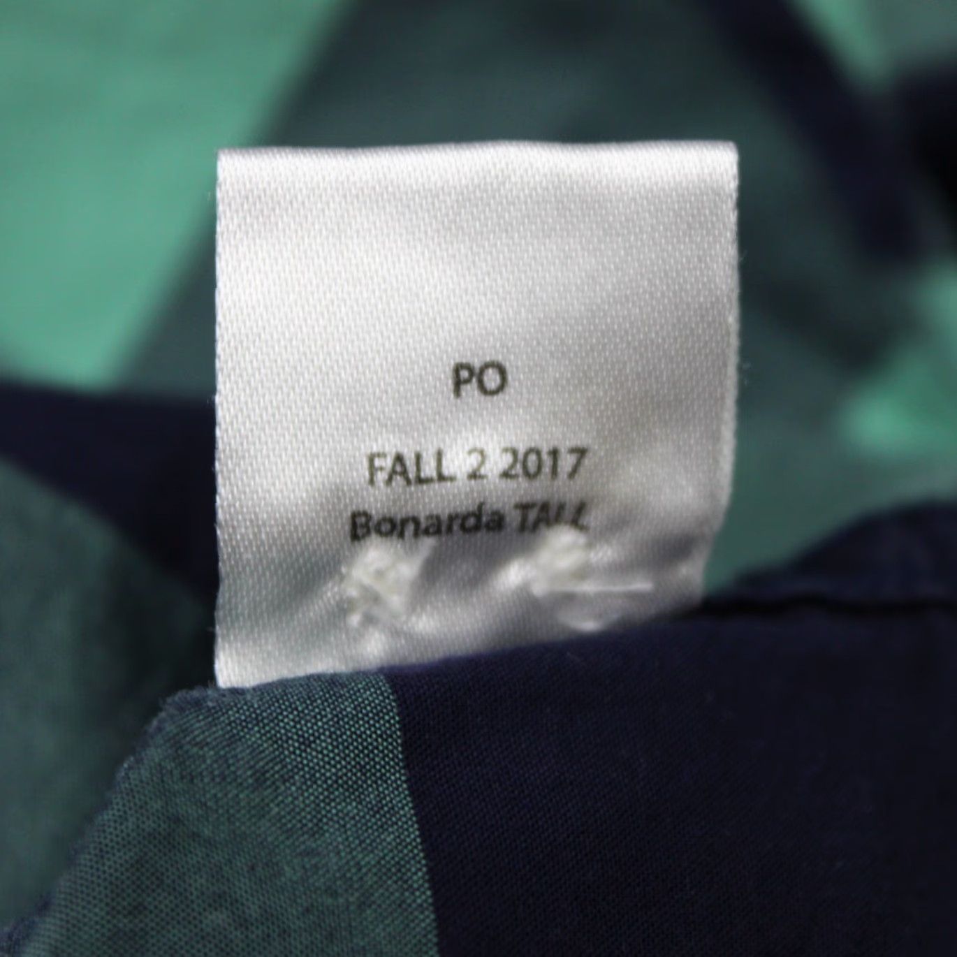 UNTUCKit UNTUCKit Bonarda Shirt Mens 2XLT XXL Tall Green/Blue Plaid Long Sleeve Size US XXL / EU 58 / 5 - 6 Thumbnail