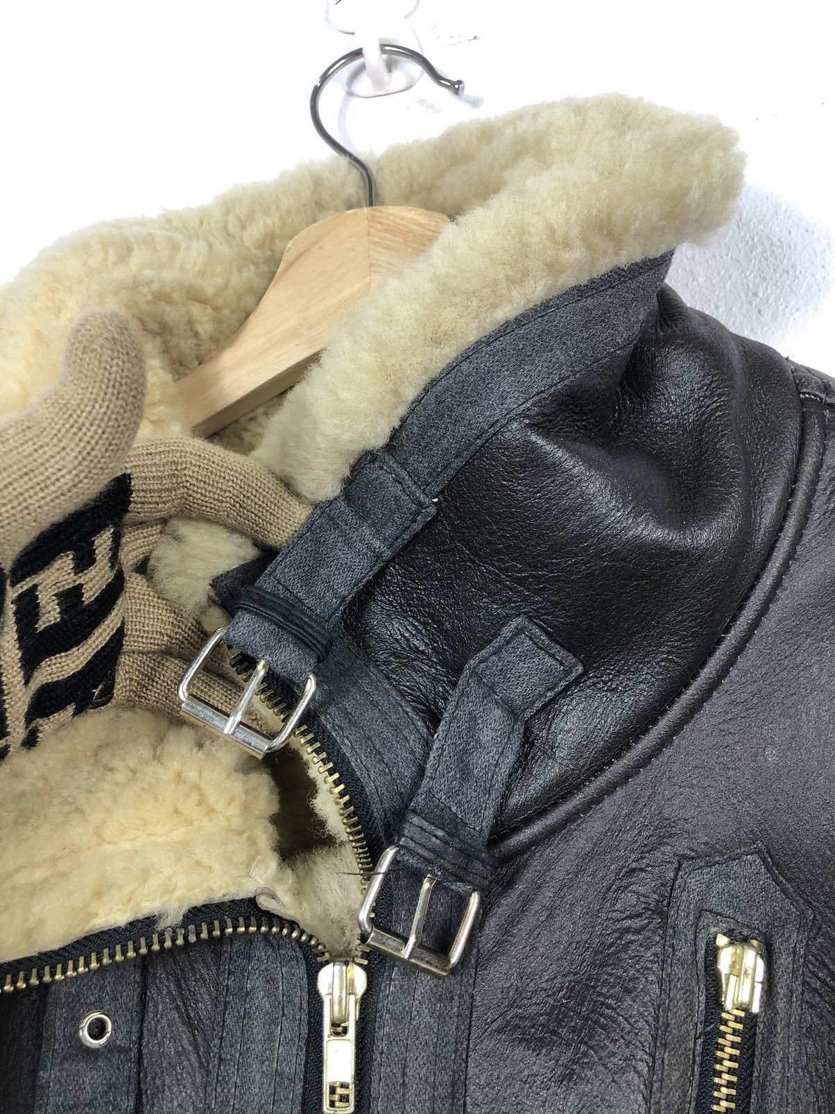 Schott Rare Vintage Schott B3 Shearling Leather Jacket Made in USA Size US M / EU 48-50 / 2 - 9 Thumbnail