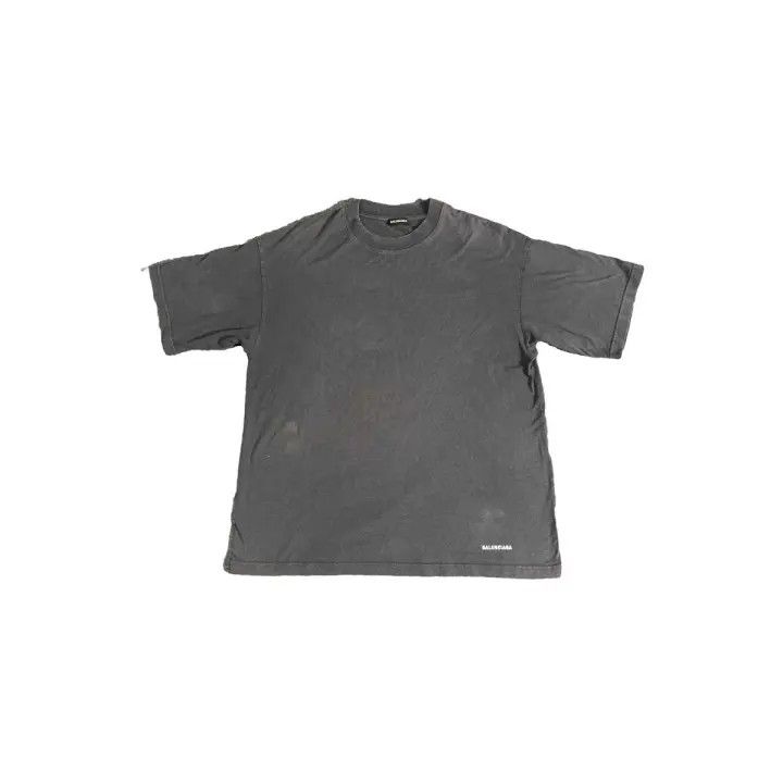 Balenciaga Balenciaga Washed Short Sleeve T-shirt Size US XS / EU 42 / 0 - 1 Thumbnail
