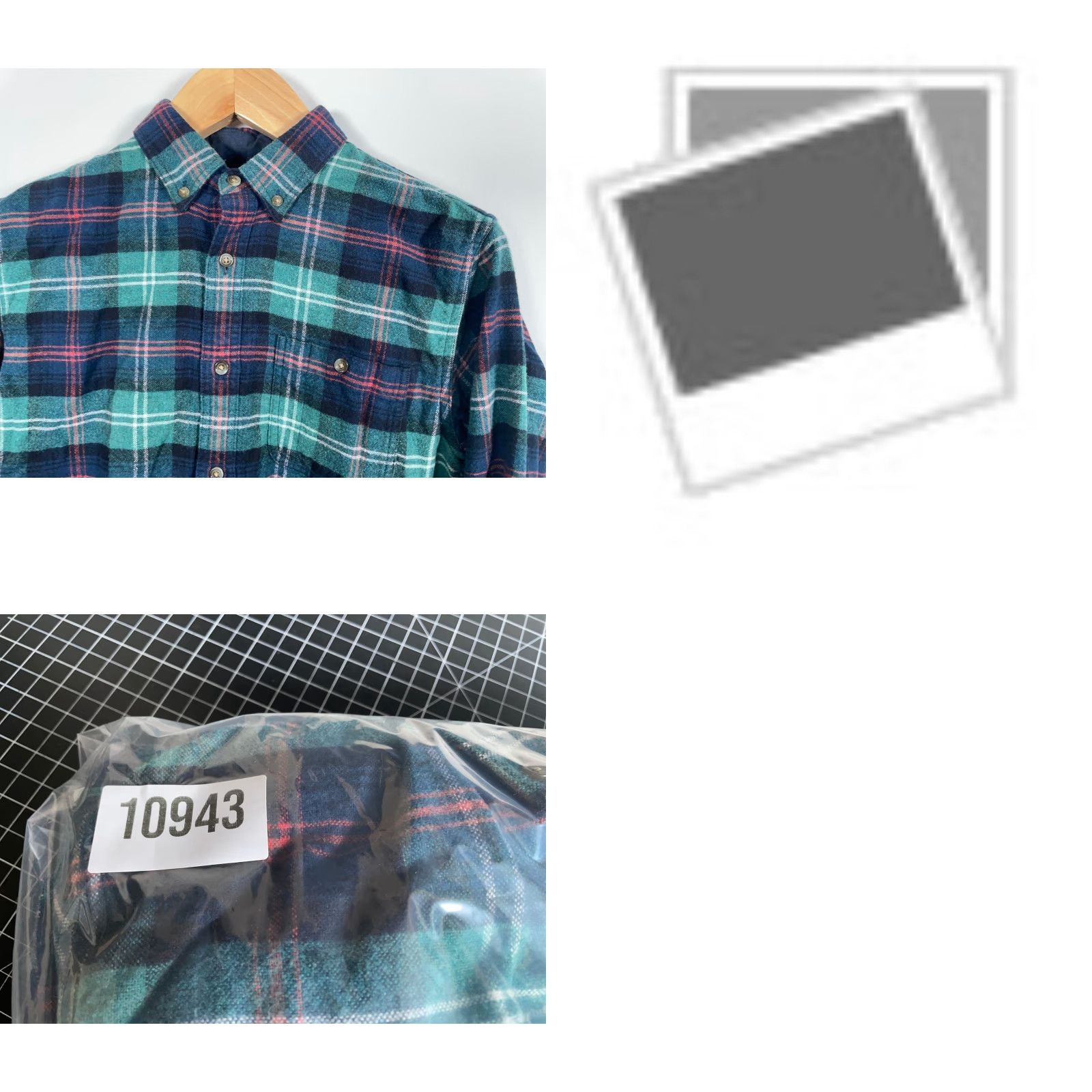 J.Crew VINTAGE J.CREW Wool Blend Flannel Shirt Men's Medium Green Plaid Suede Elbow Patches Size US M / EU 48-50 / 2 - 9 Thumbnail