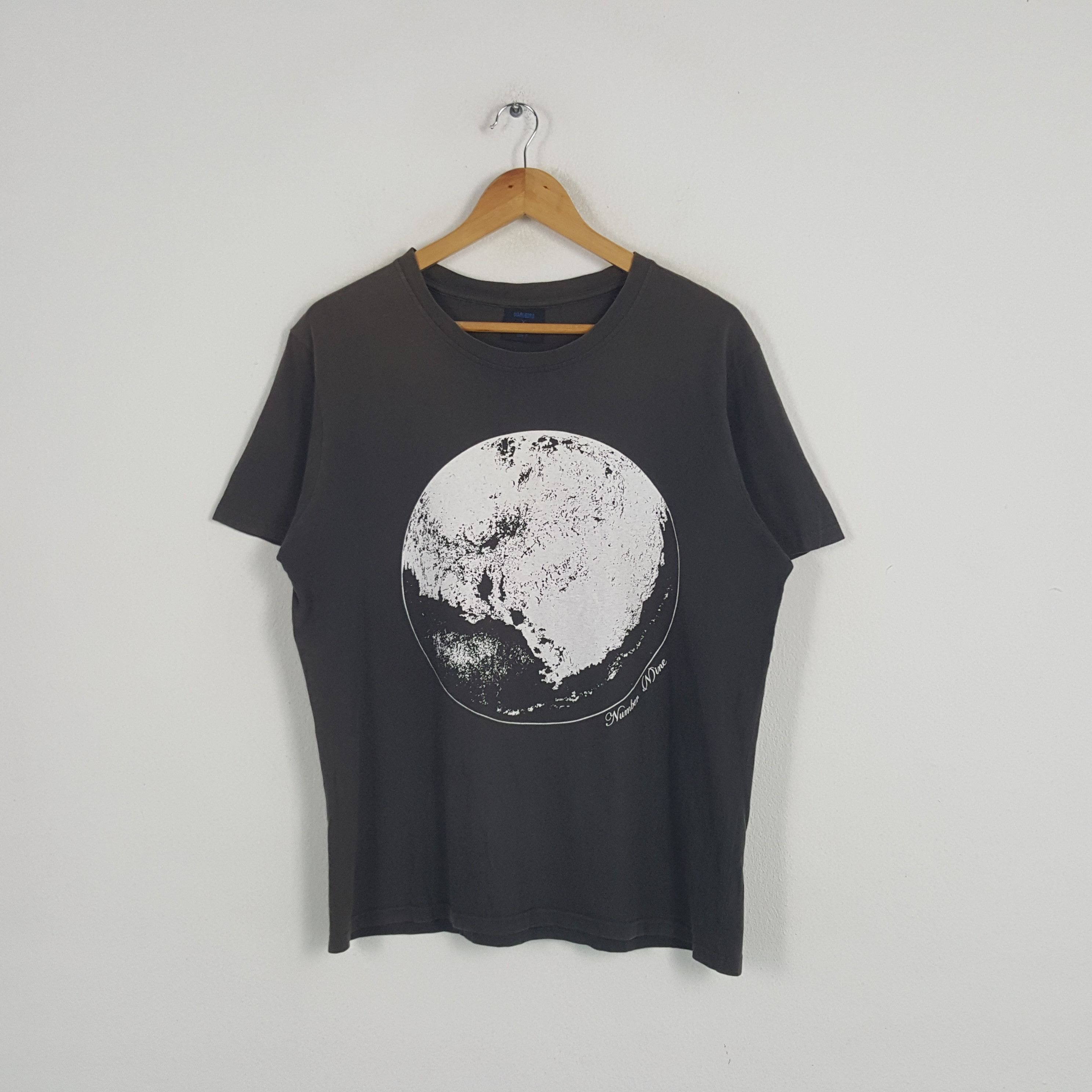 Marlboro × Number (N)ine × Vintage Vintage Number (N)ine Japanese Brand Moon Art Tshirt Size US L / EU 52-54 / 3 - 1 Thumbnail