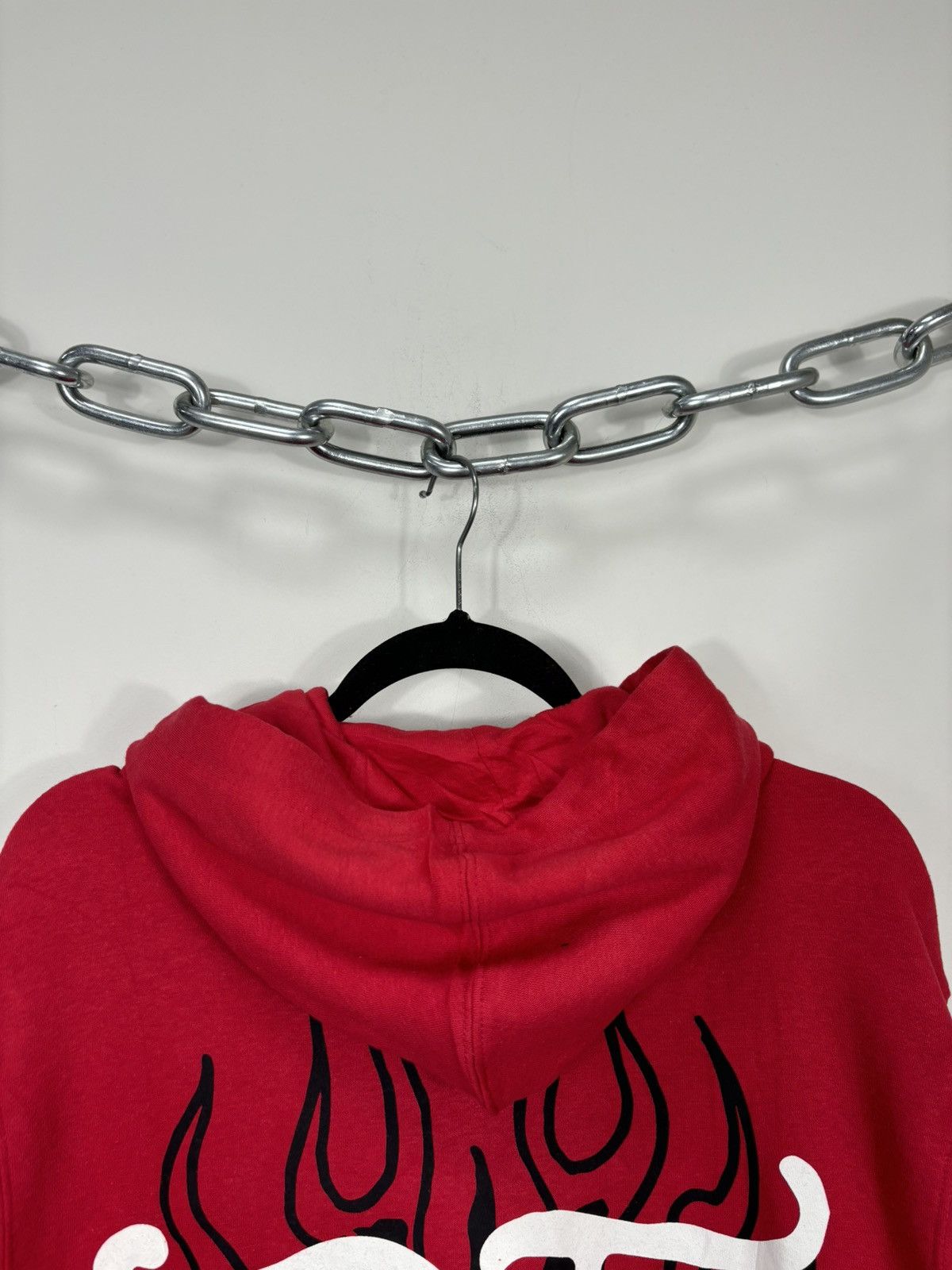 Christian Audigier Ed Hardy Christian Audigier Skull Fire Logo Y2K Hype Hoodie Size US M / EU 48-50 / 2 - 15 Thumbnail