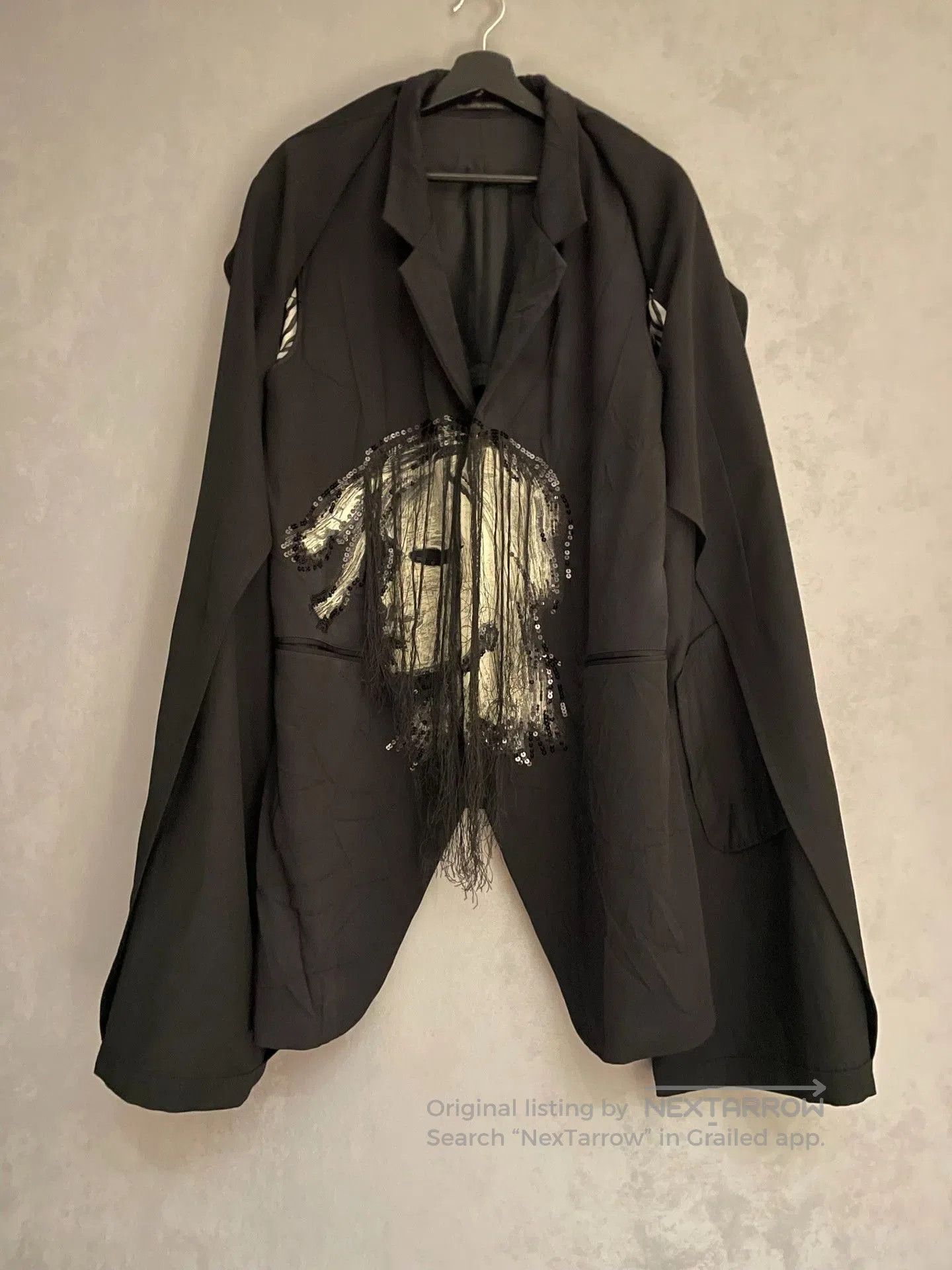 Yohji Yamamoto yohji yamamoto spider web coat. Size US L / EU 52-54 / 3 - 1 Thumbnail