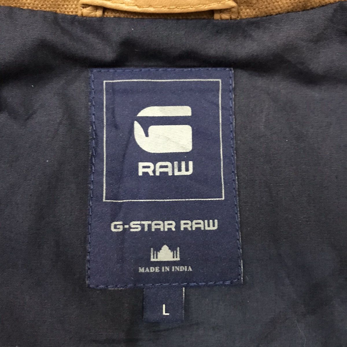 G-Star G-Star Raw Brown Leather Jacket Size US M / EU 48-50 / 2 - 7 Thumbnail