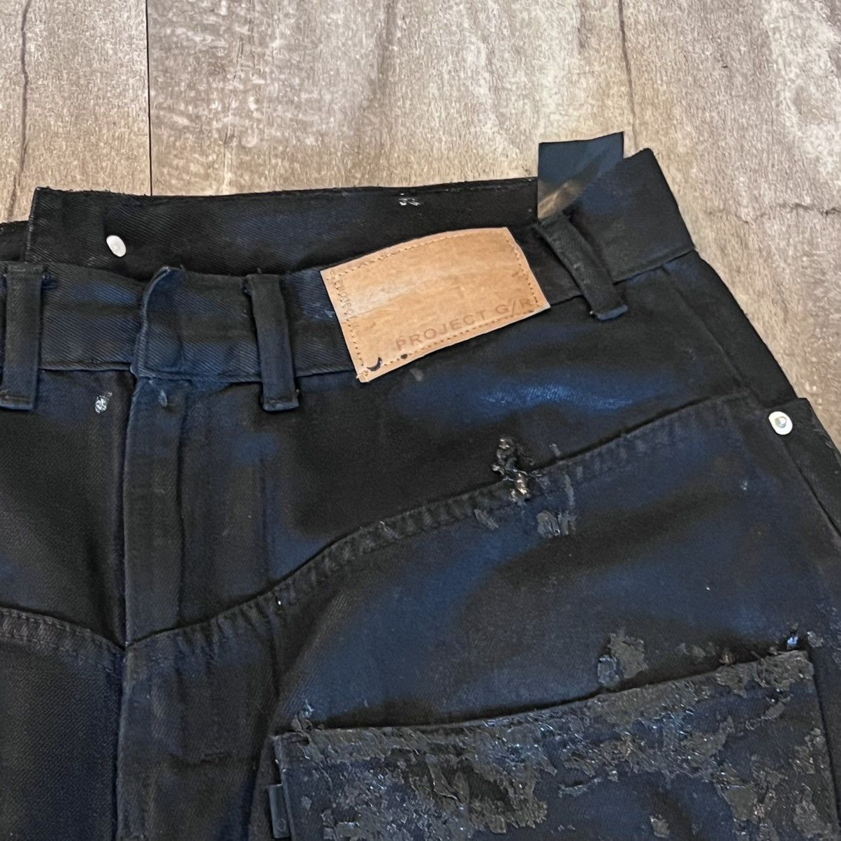 PROJECT G/R project g/r waxed luster jeans Size US 32 / EU 48 - 3 Thumbnail