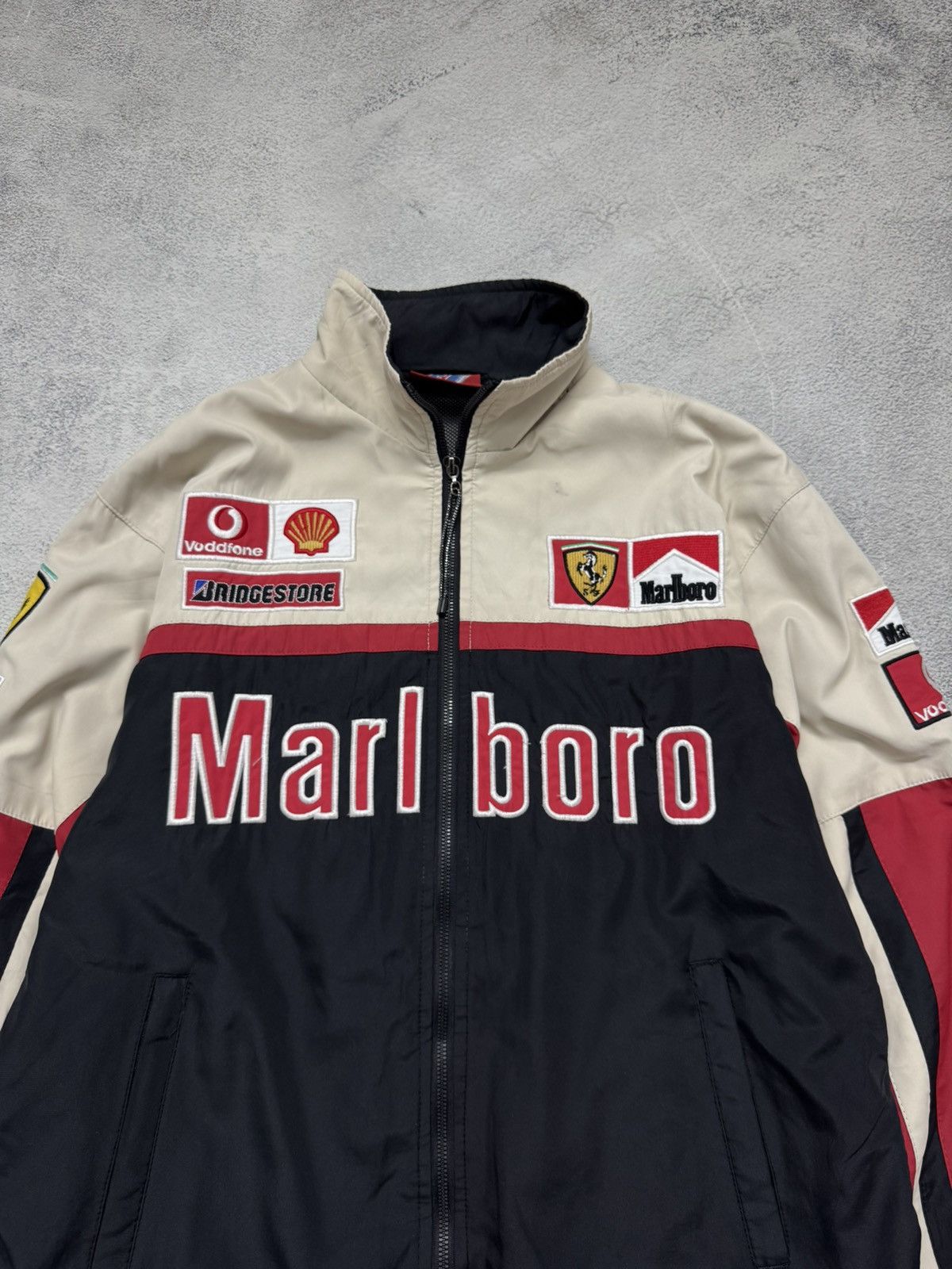 Ferrari Vintage Ferrari Marlboro Men Racing Jacket Schumacher 90’s Size US XL / EU 56 / 4 - 3 Thumbnail