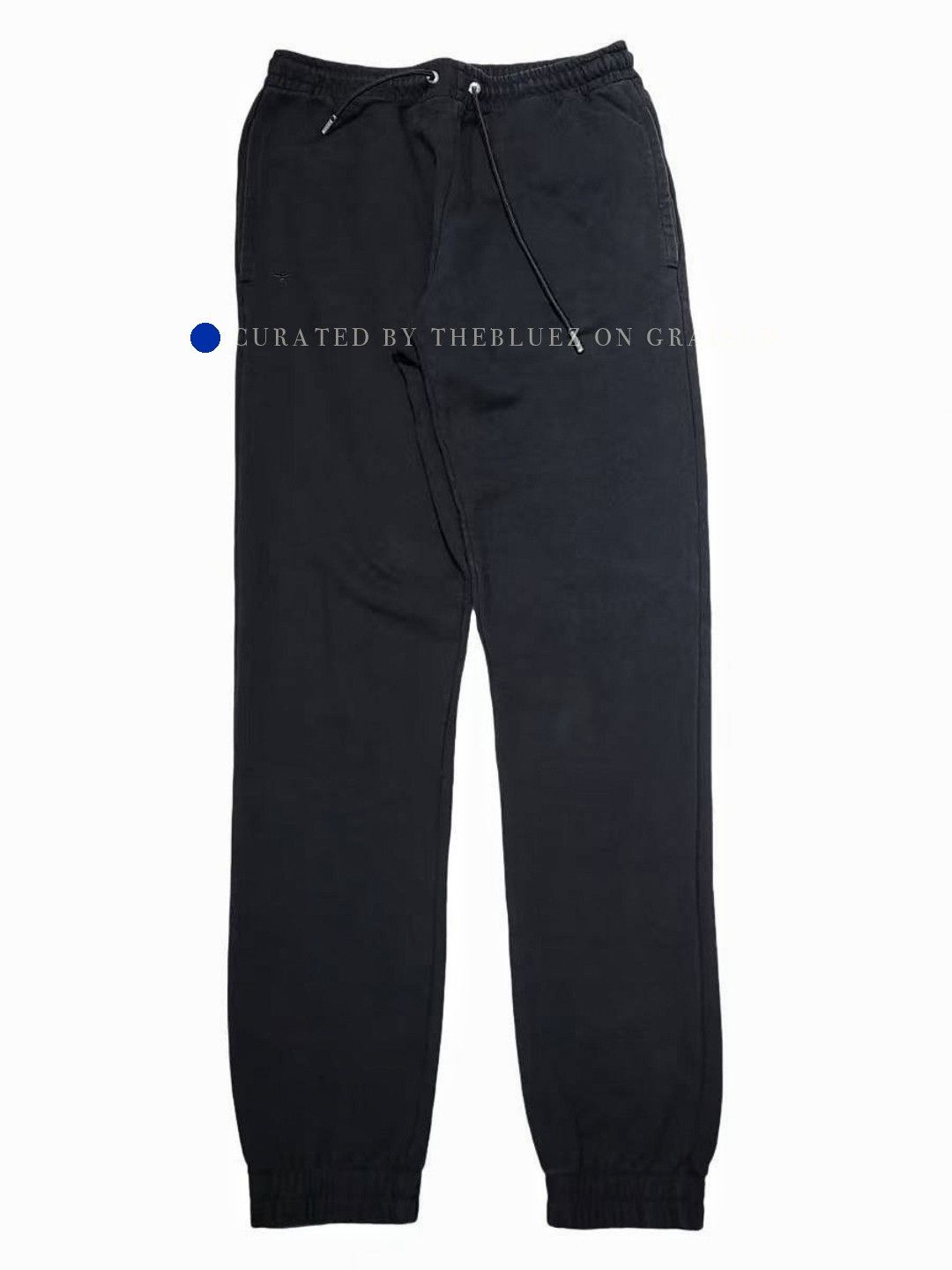 Dior × Hedi Slimane Dior Homme 07AW Runway Black Drop Crotch Pants