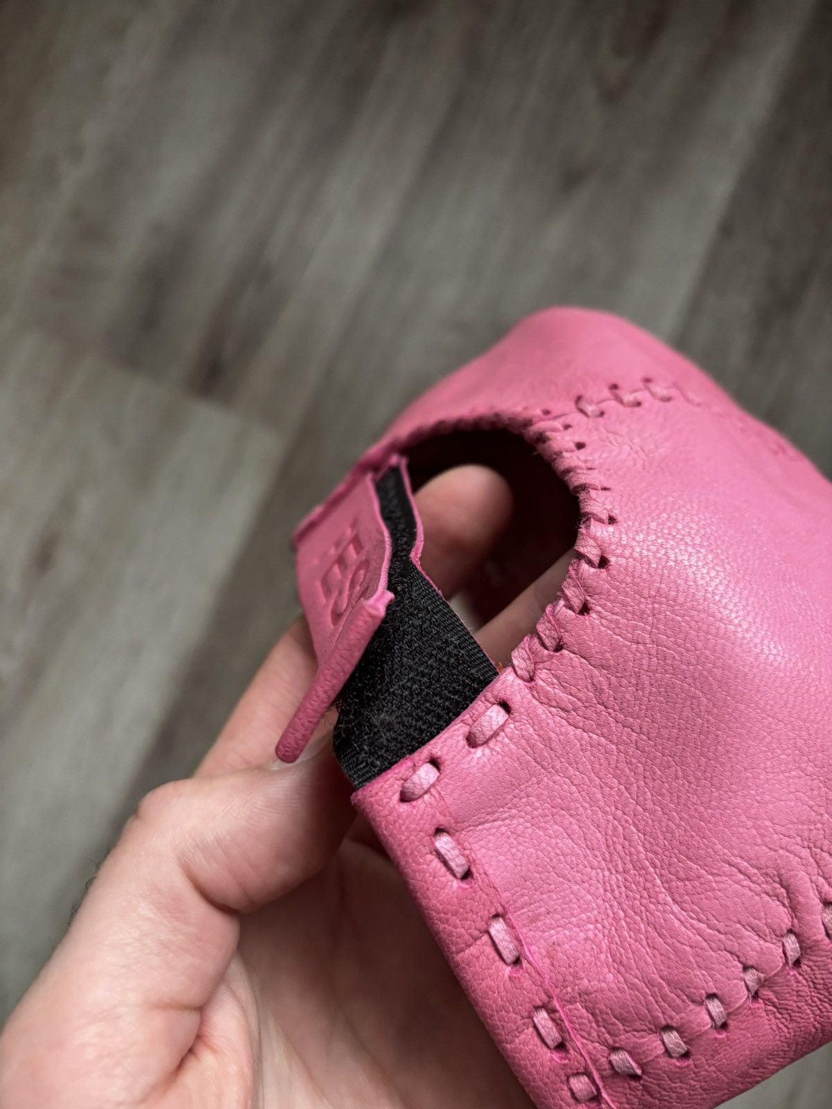 Other Pink Handmade Leather Cap Size ONE SIZE - 11 Thumbnail