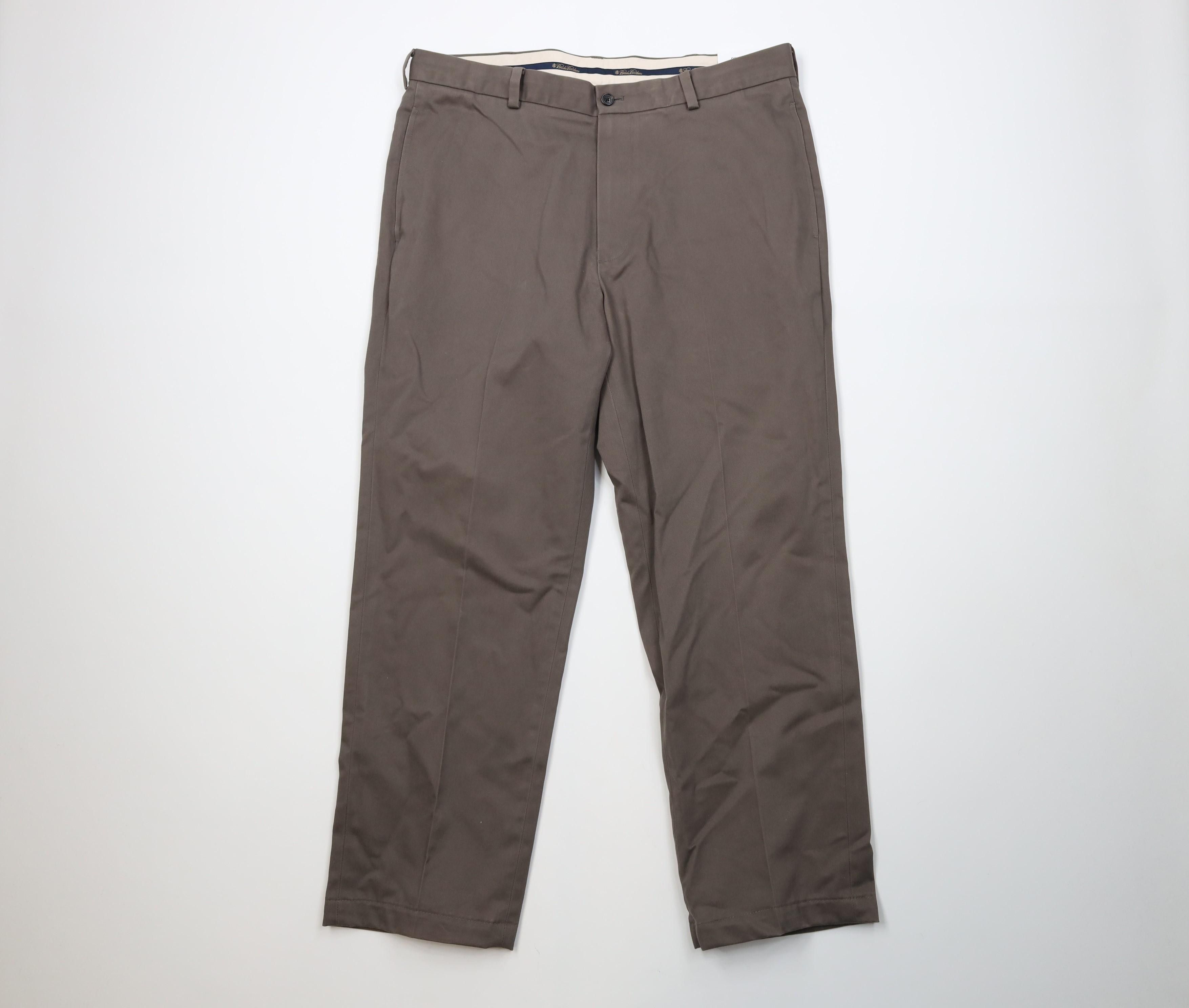 Brooks Brothers Deadstock Vintage Brooks Brothers Advantage Chino Pants Gray Size US 37 - 1 Thumbnail