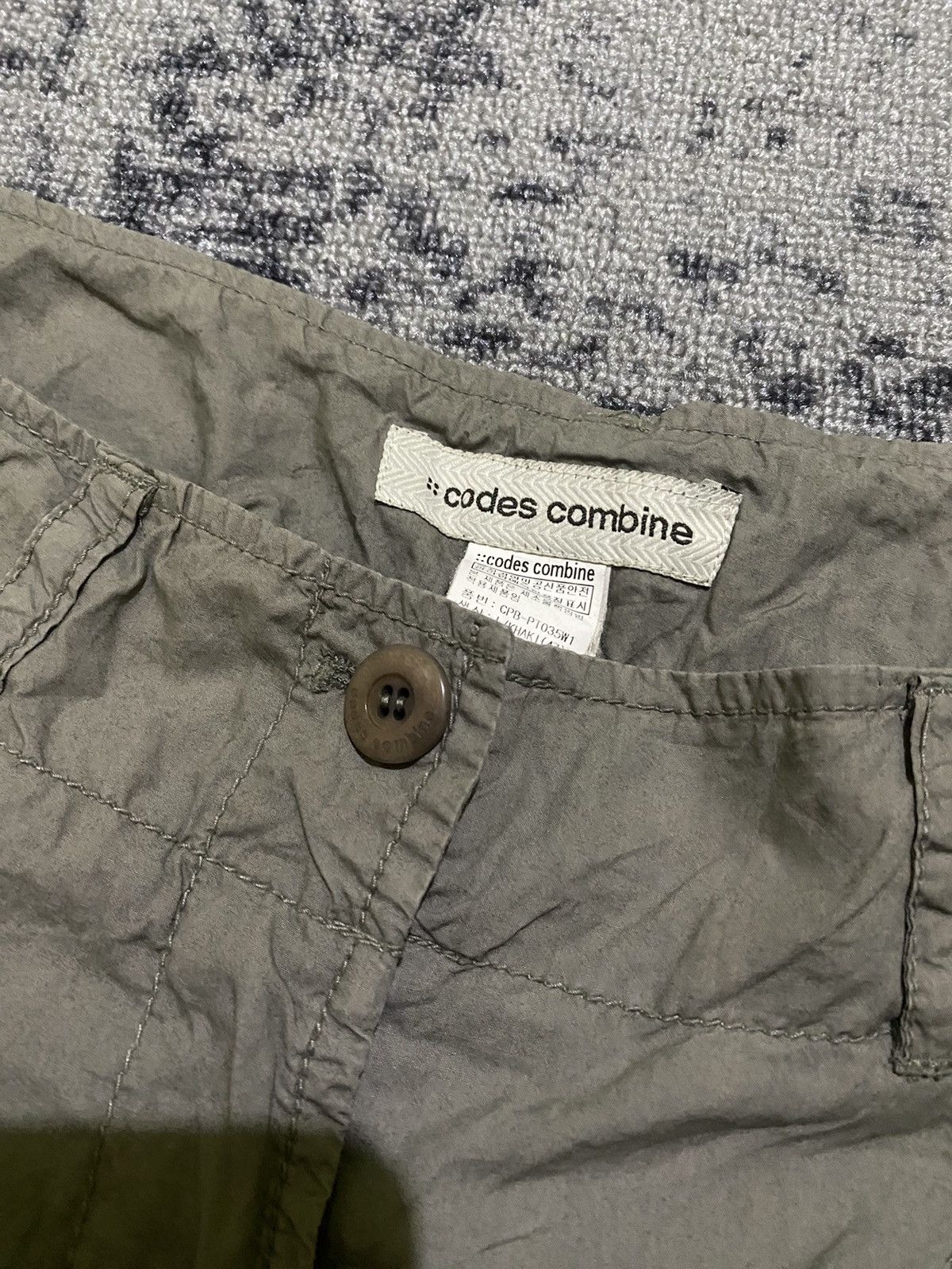 GOA Codes combine wide leg cargo pants Size US 30 / EU 46 - 6 Thumbnail