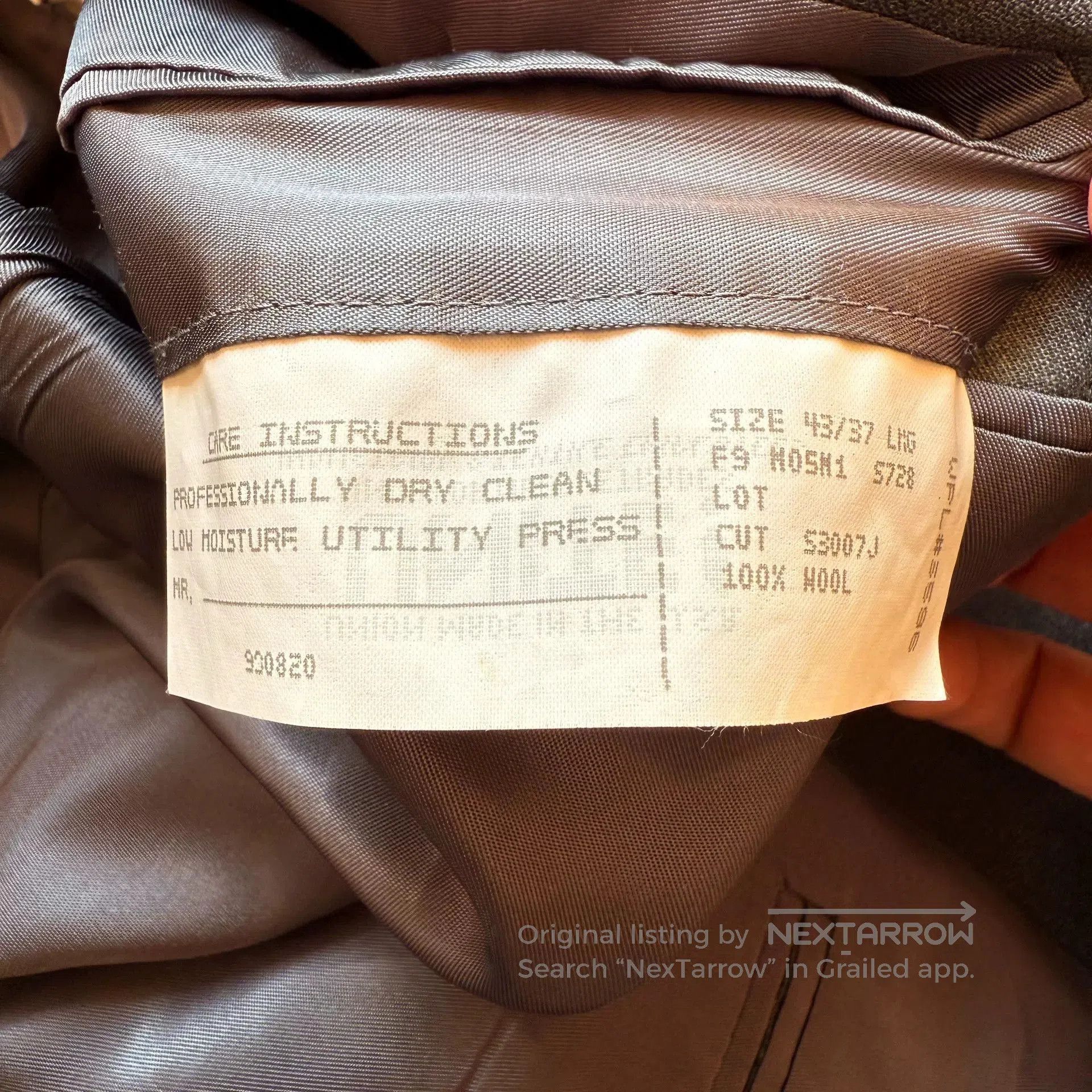 RLX Ralph Lauren Vintage American Wool Suit Jacket. Size US L / EU 52-54 / 3 - 5 Thumbnail