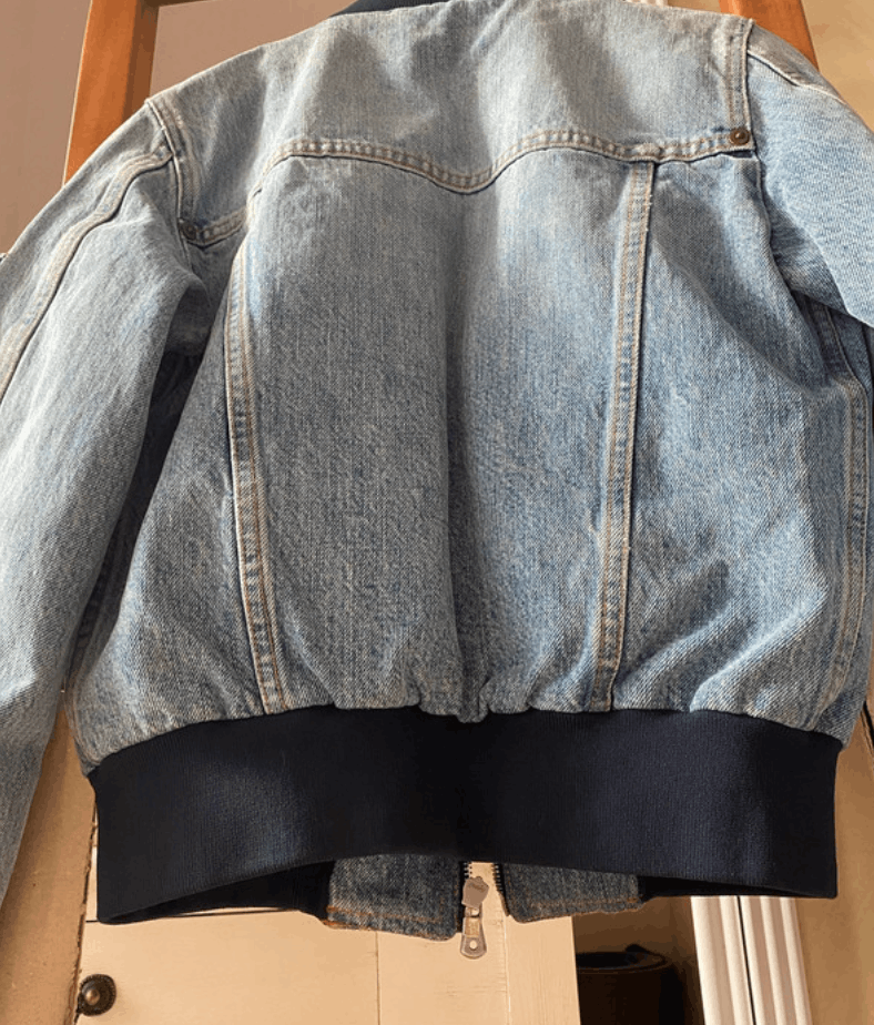Dolce & Gabbana × Vintage Dolce Gabbana Jacket Bomber Denim Biker Moto Bike Racing Size S / US 4 / IT 40 - 5 Thumbnail