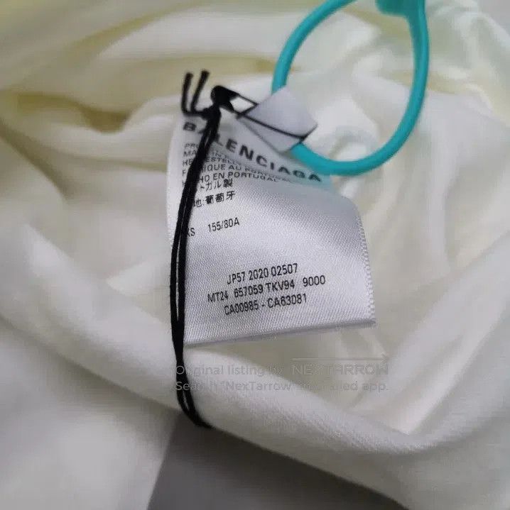 Balenciaga Balenciaga Graphic Print White Short Sleeve T. Size US XS / EU 42 / 0 - 4 Thumbnail