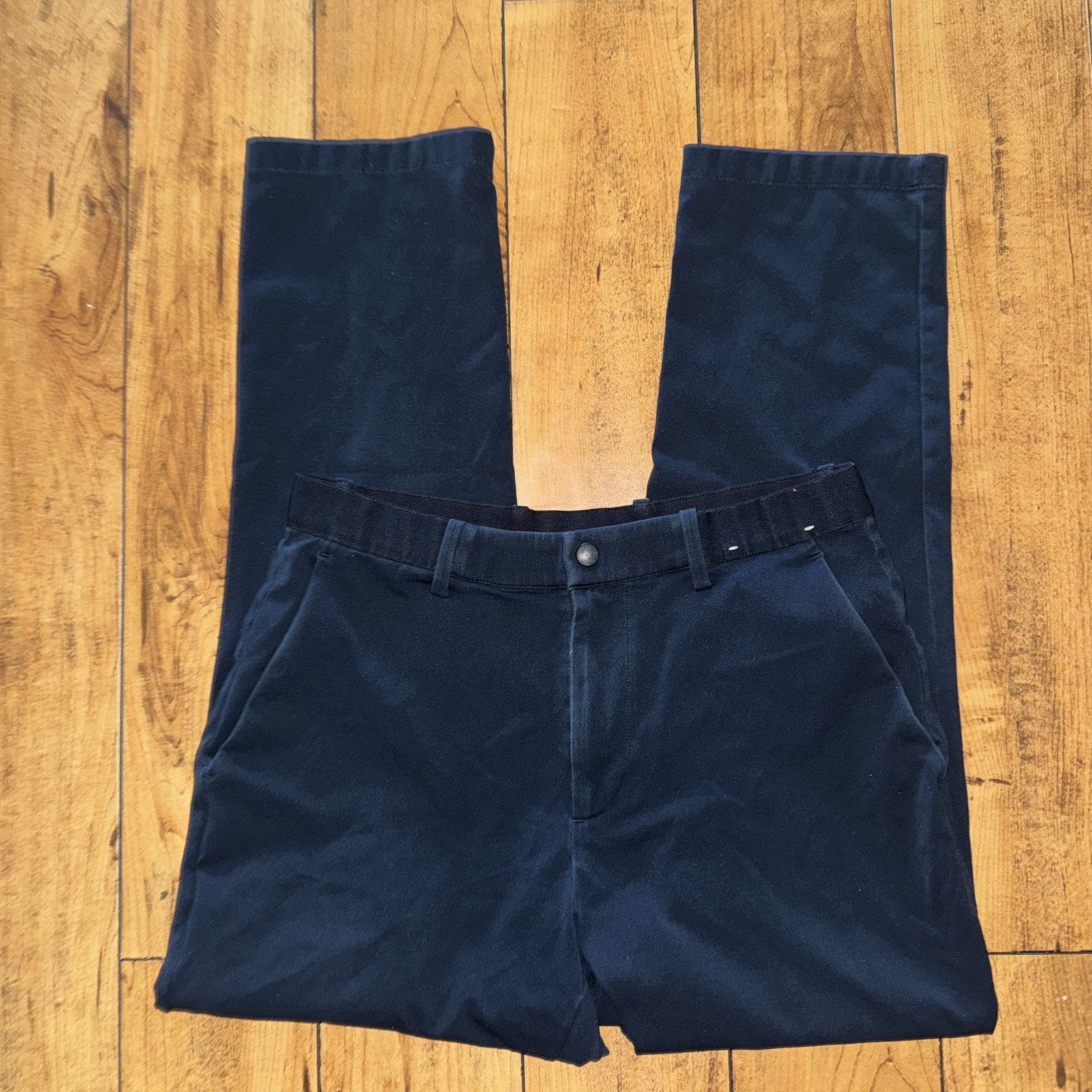 Japanese Brand × Uniqlo Uniqlo Smart Angle Pants Navy Blue 28x27 Size US 28 / EU 44 - 3 Thumbnail