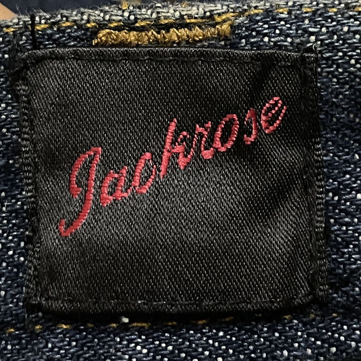 If Six Was Nine Very Rare Vintage Japanese Brand Jackrose Flared Jeans 2000s Size US 32 / EU 48 - 11 Thumbnail