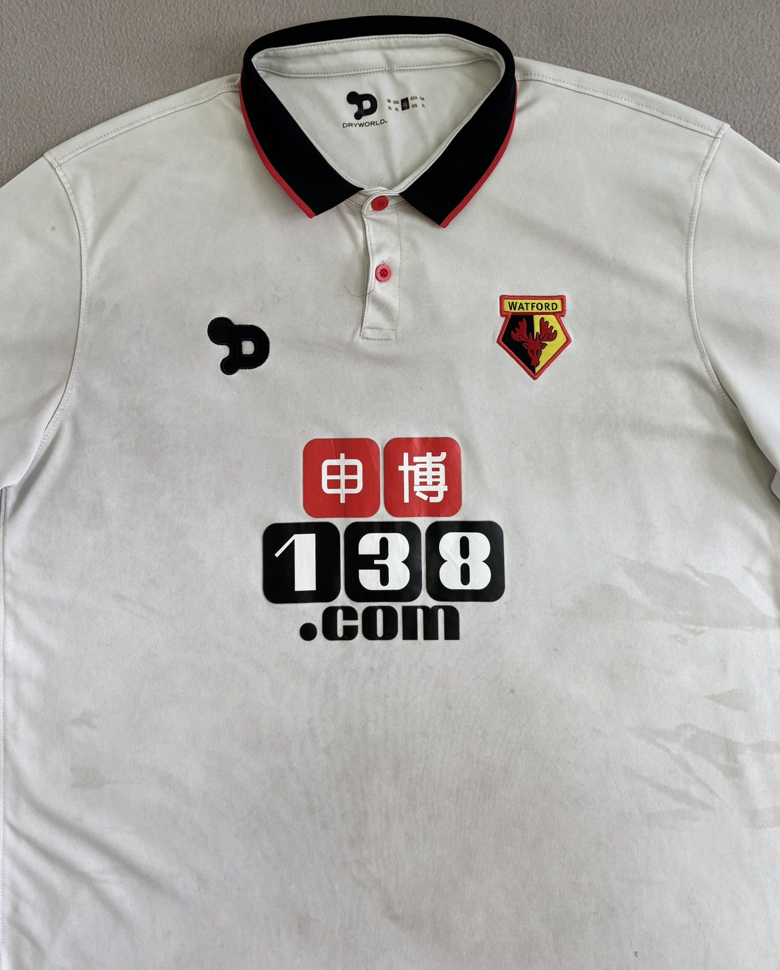 Other Watford FC 2016/2017 Dryworld Football Jersey Size XL Size US XL / EU 56 / 4 - 6 Thumbnail