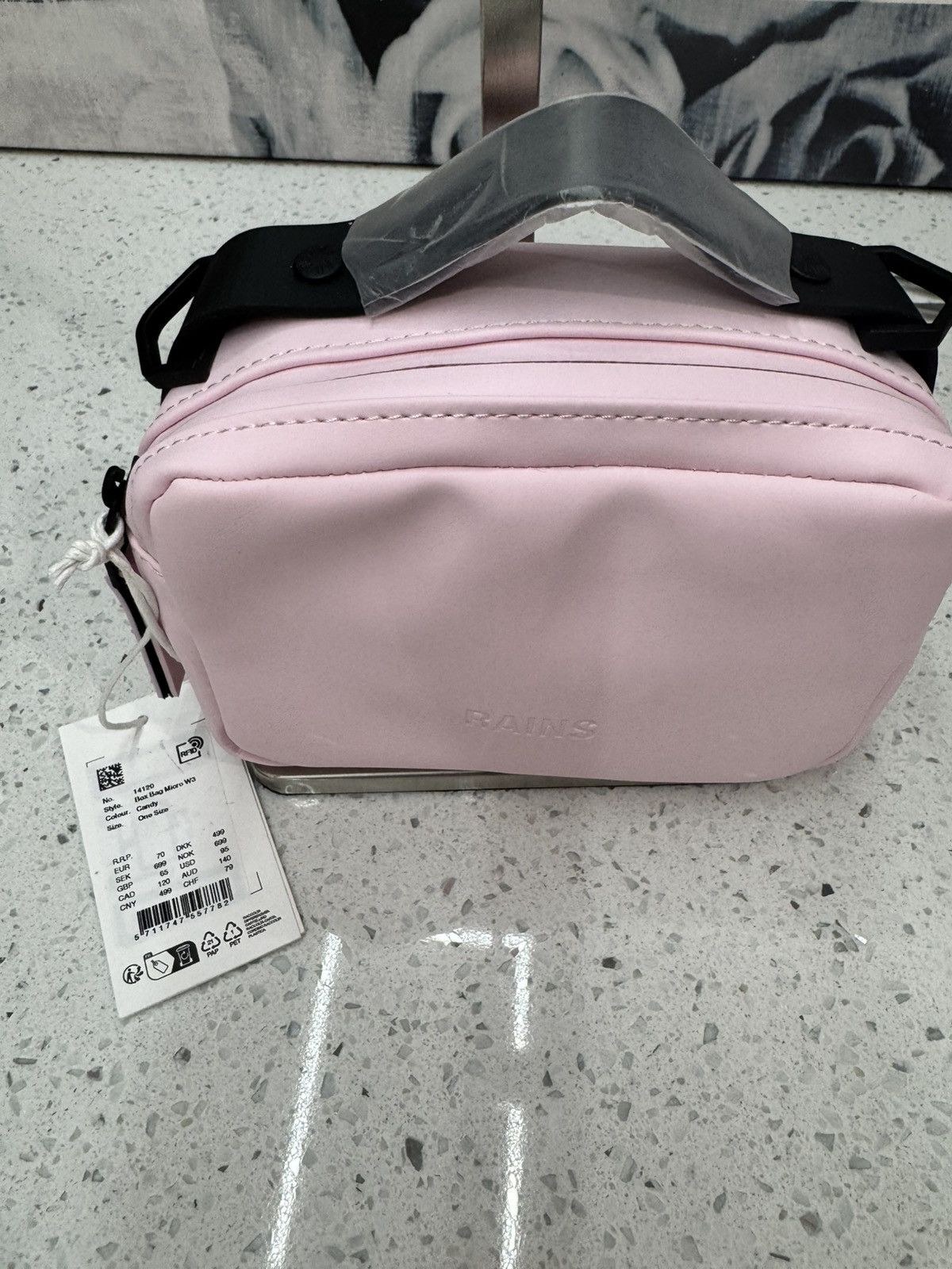 Rains Rains box micro bag-pink Size ONE SIZE - 7 Thumbnail