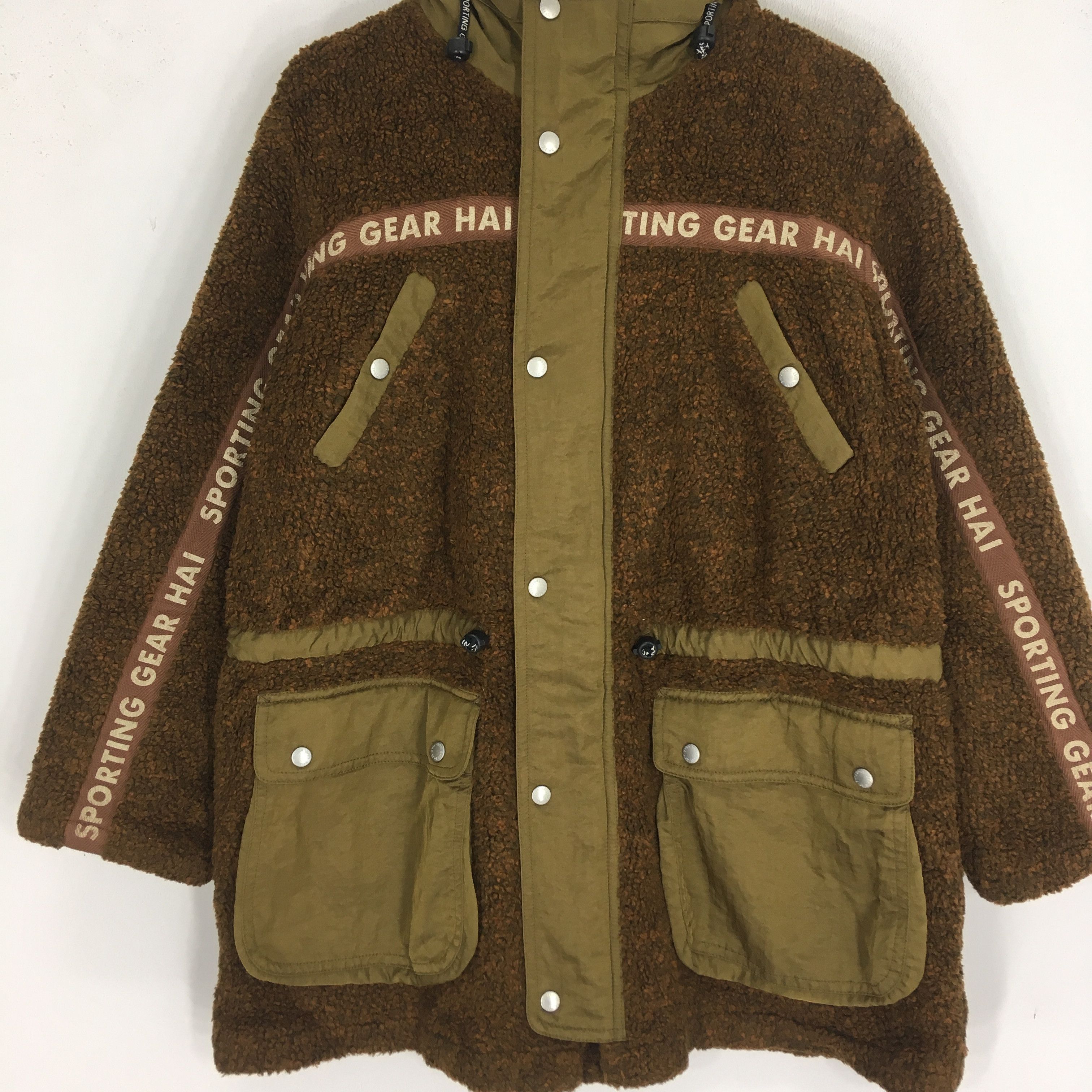 Hai Sporting Gear Vintage Hai Sporting Gear Issey Miyake Deep Pile Fleece Size M / US 6-8 / IT 42-44 - 4 Thumbnail