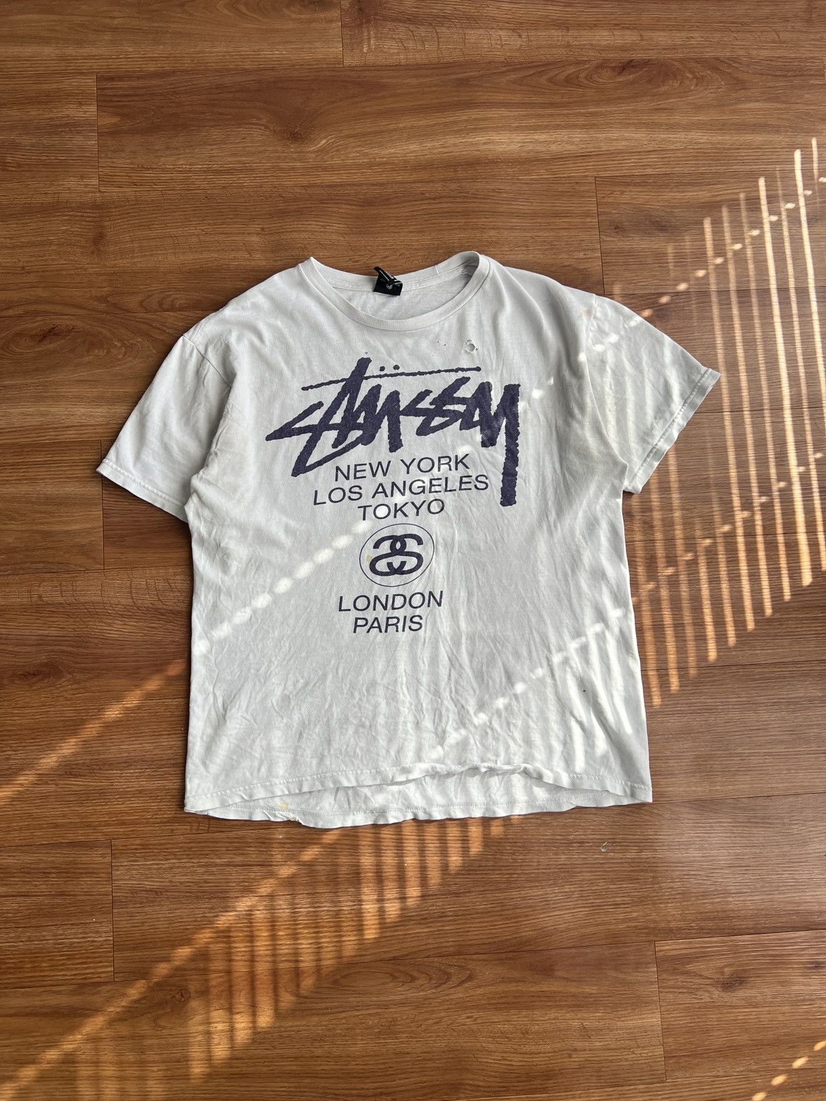 Stussy World Tour Tee | Grailed