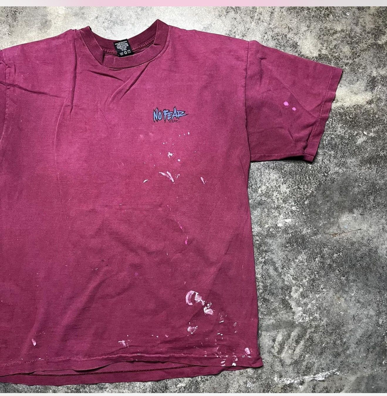 No Fear vintage no fear faded painter baggy single stitch tshirt Size US XL / EU 56 / 4 - 1 Thumbnail