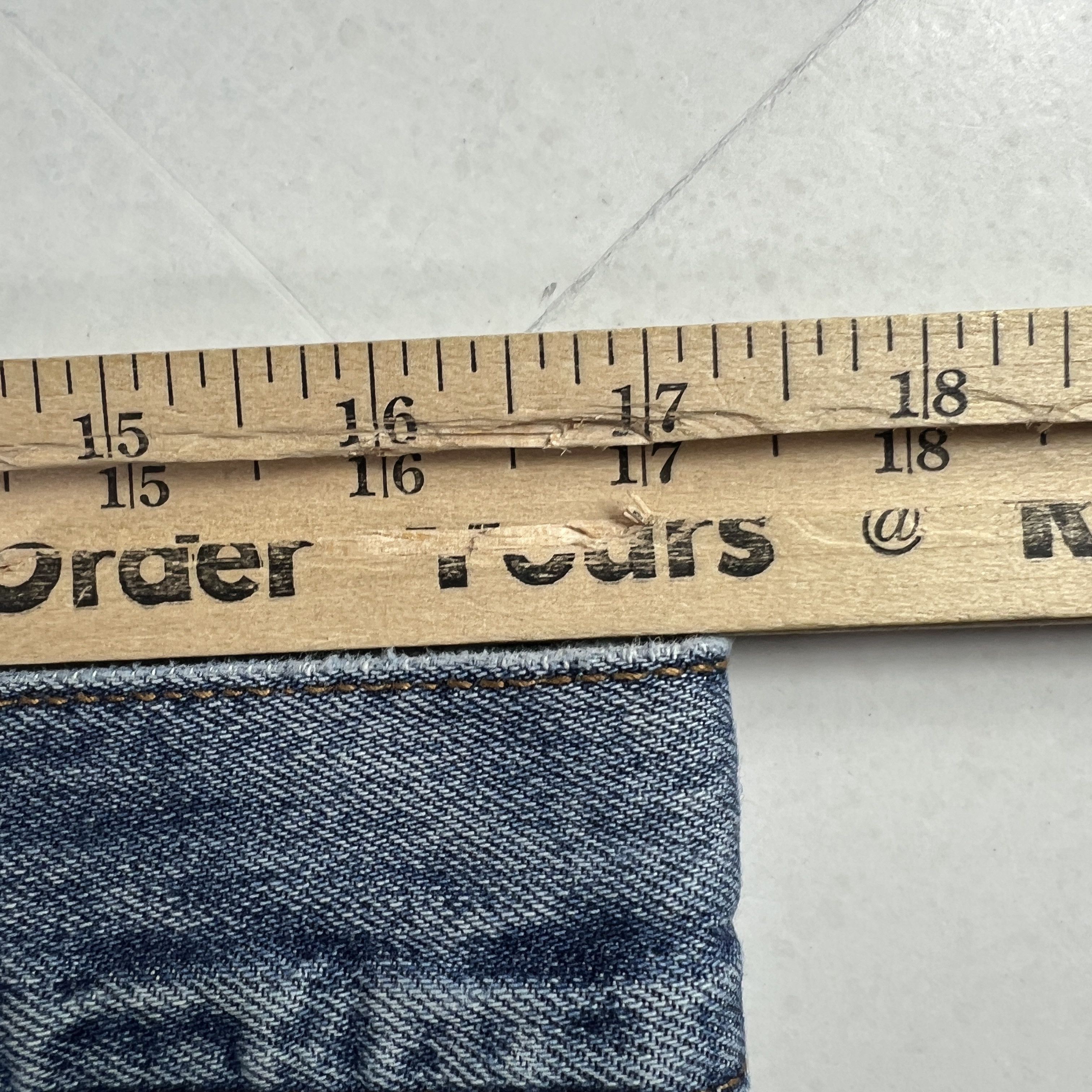 Lucky Brand Lucky Brand Jean 121 Heritage Slim Straight Blue Faded Denim Size US 34 / EU 50 - 22 Thumbnail