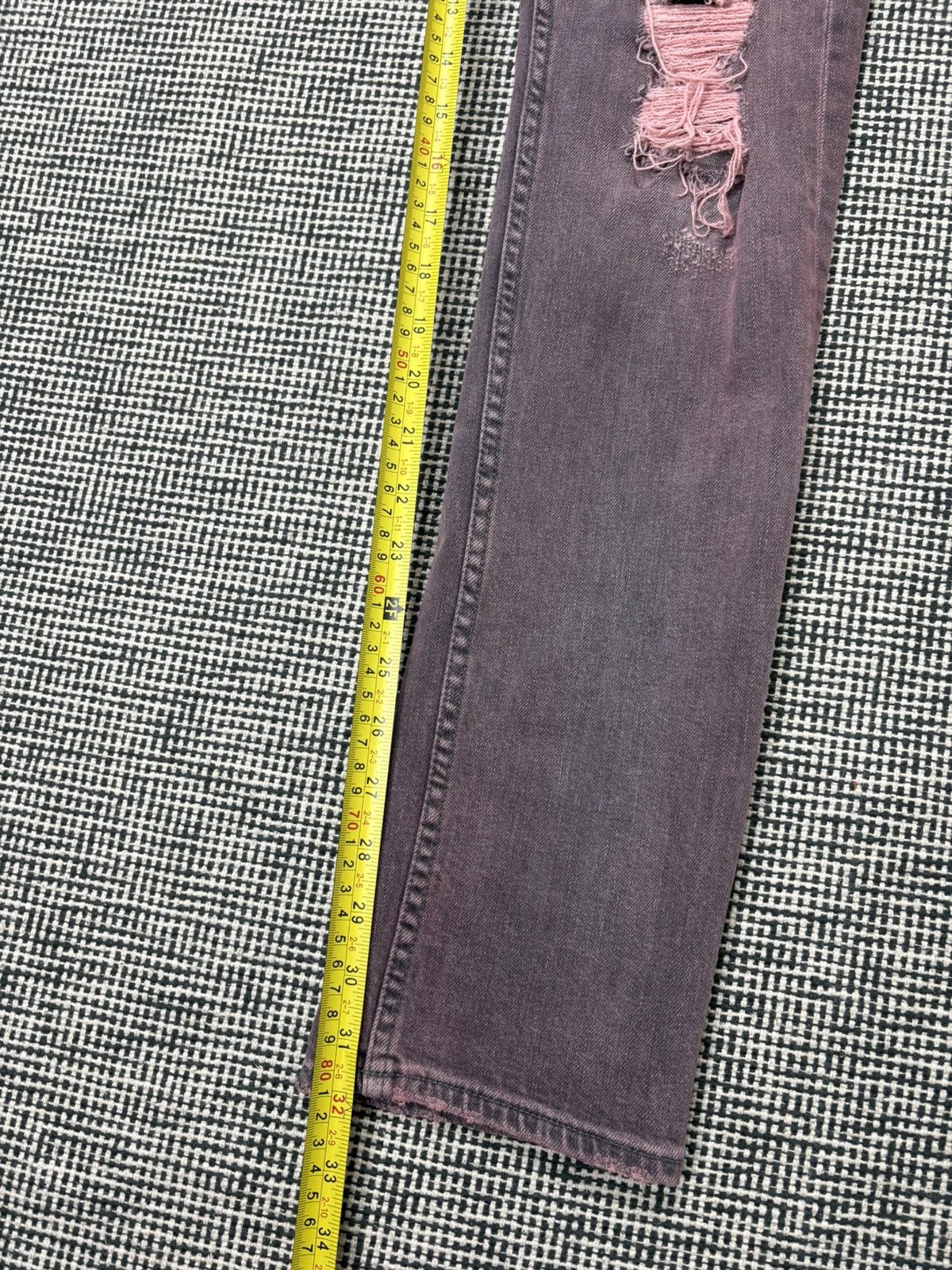 Allsaints AllSaints distressed skinny jeans stacking drip swag Atlanta Size US 34 / EU 50 - 9 Thumbnail