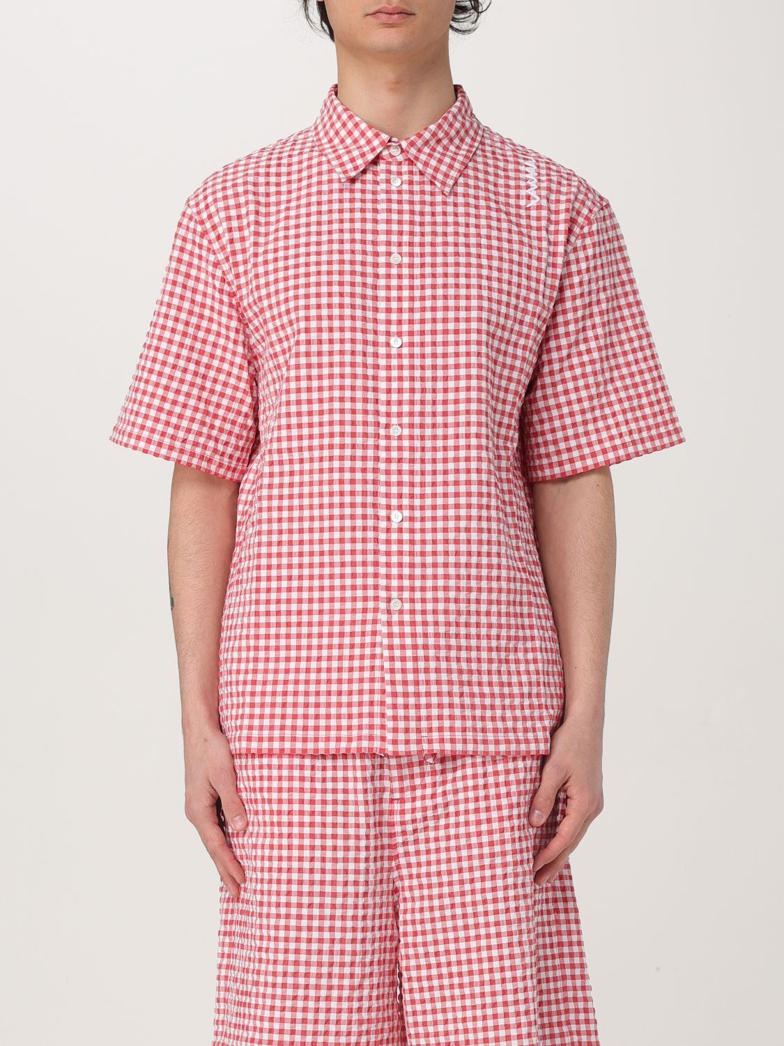 Marni Marni Shirt Men Red Size US M / EU 48-50 / 2 - 1 Thumbnail