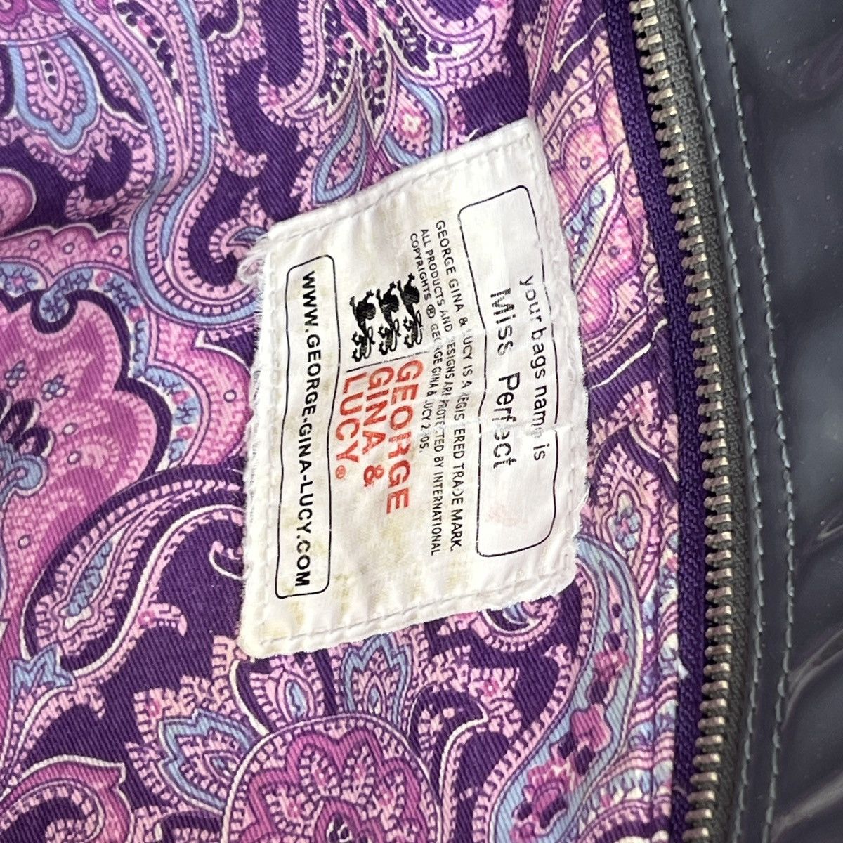 George Gina & Lucy × Japanese Brand × Vintage George Gina & Lucy GGL Vintage Bag Retro Y2K Drill Rare Hype Size ONE SIZE - 8 Thumbnail