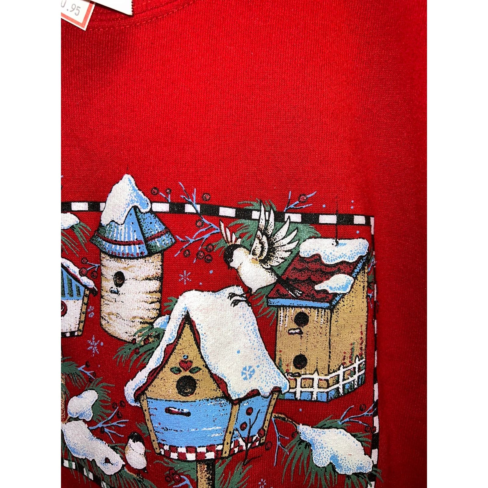 Jerzees Vintage Utah Sweatshirt Crewneck Snowy Birdhouse VTG 90s M Size US M / EU 48-50 / 2 - 5 Thumbnail