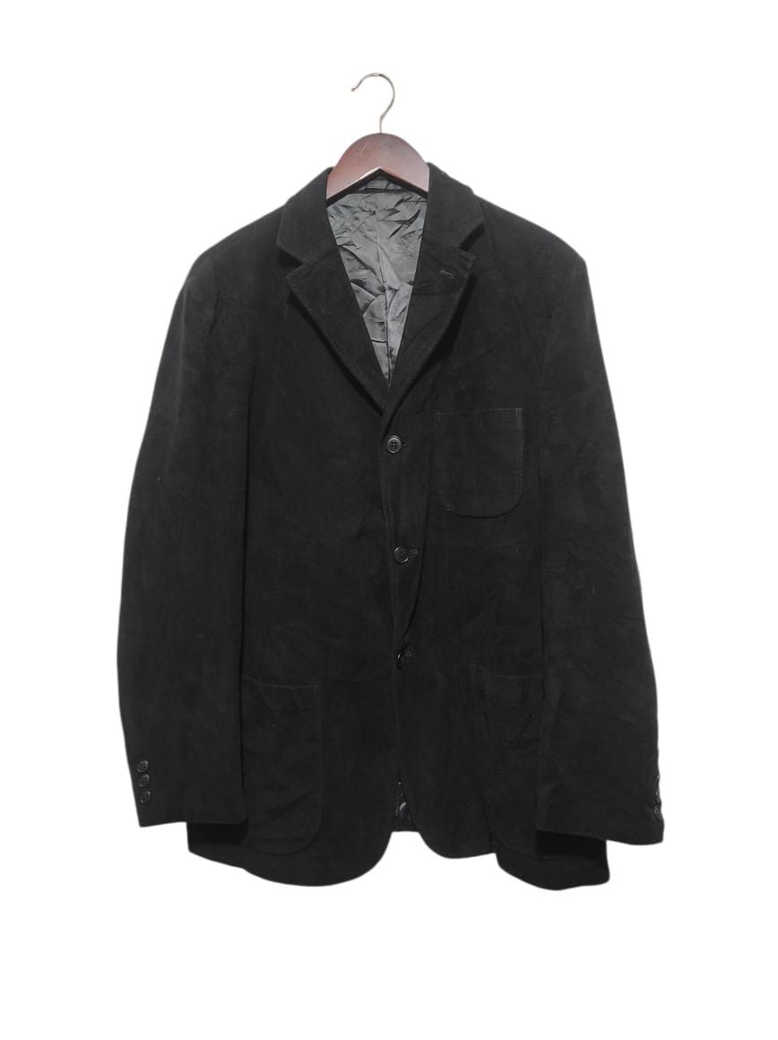 Uniqlo Uniqlo Velvet black blazer size L Size 38L - 1 Thumbnail