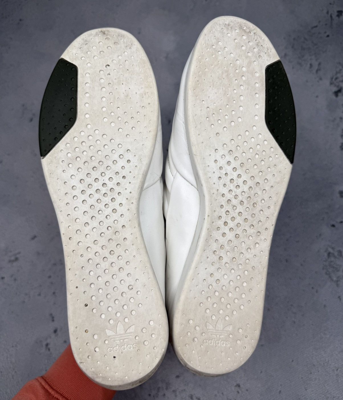 Adidas × Porsche Design Vintage Adidas Porsche Design 356 White Leather Sneakers 00s Size US 10 / EU 43 - 7 Thumbnail