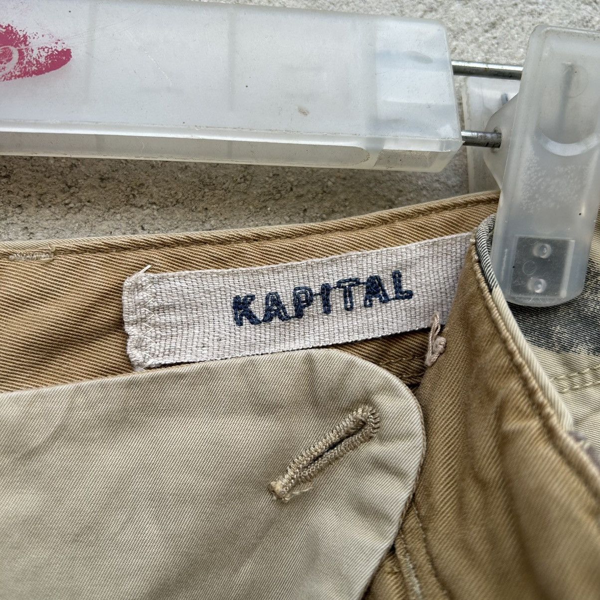 Kapital Kapital Grunge ShortCargo Size US 29 - 5 Thumbnail