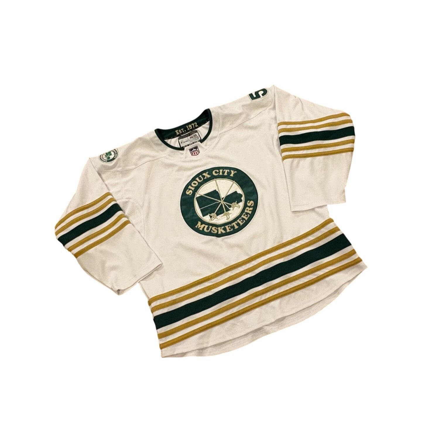 Other Rare 2022-2023 Sioux City Musketeers Team Signed Authentic U Size US XXL / EU 58 / 5 - 3 Thumbnail