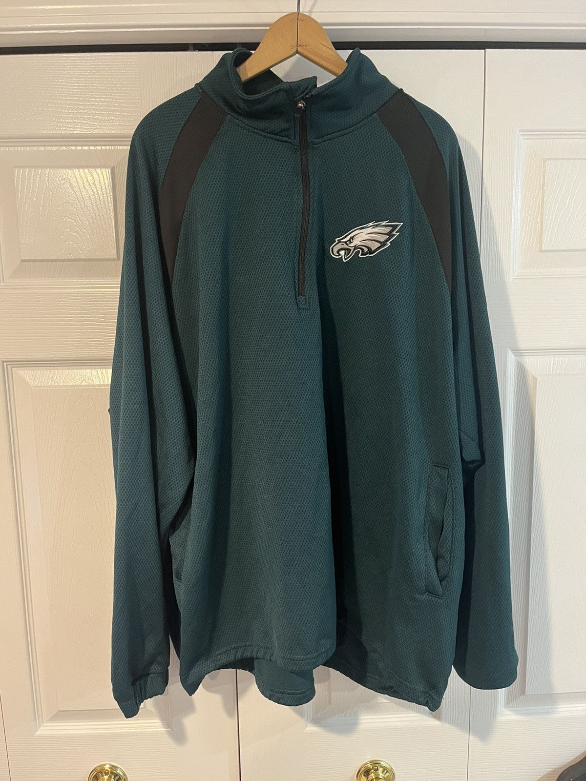 NFL × Vintage NFL philadelphia eagles 1/4 Zip Size US XXL / EU 58 / 5 - 1 Thumbnail