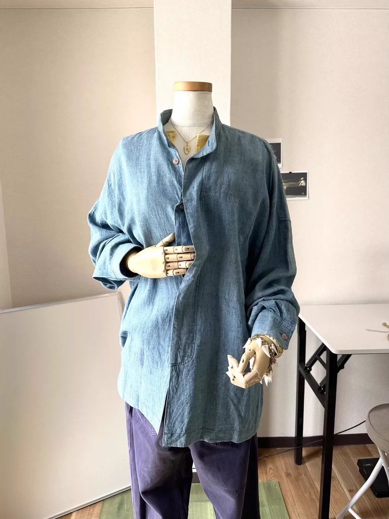 Issey Miyake issey miyake Loose-fitting long-sleeved shirt Size US M / EU 48-50 / 2 - 1 Thumbnail