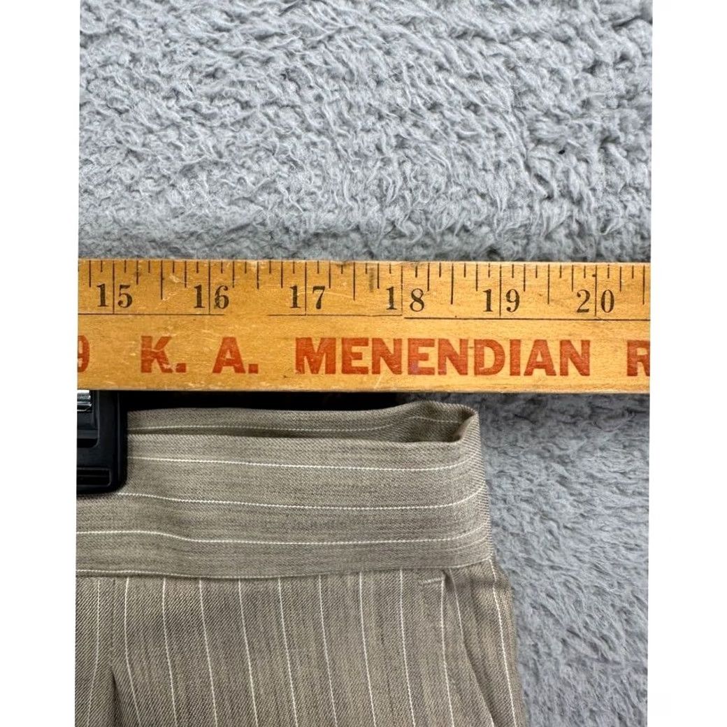 Stafford Stafford Pants Men 38 Tan Striped Regular Tailored Jogger Drawstring Pleated NEW Size US 38 / EU 54 - 7 Thumbnail