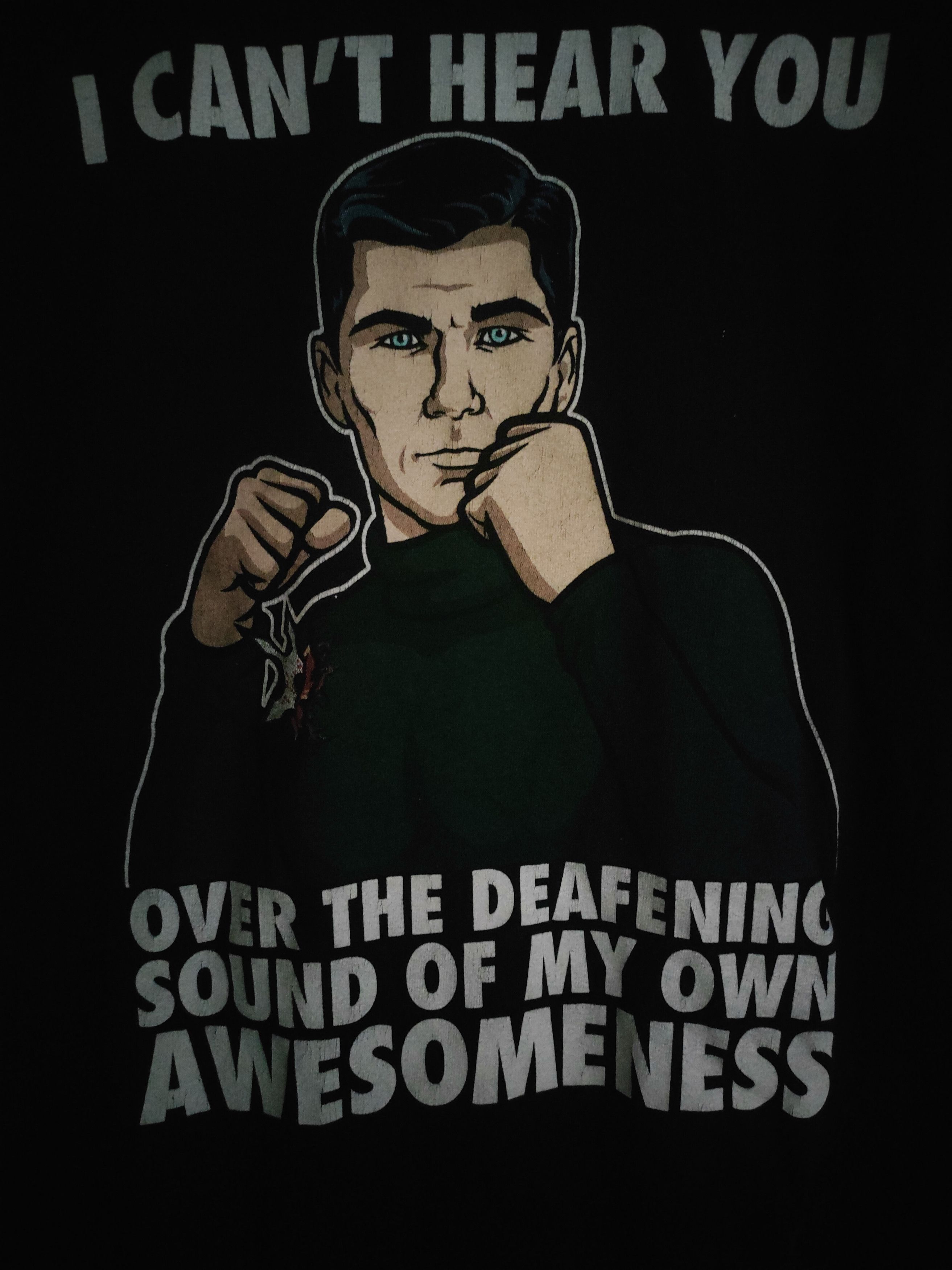 Vintage Archer TV Show 2014 Official Merch Very Rare Tee Size US L / EU 52-54 / 3 - 6 Thumbnail