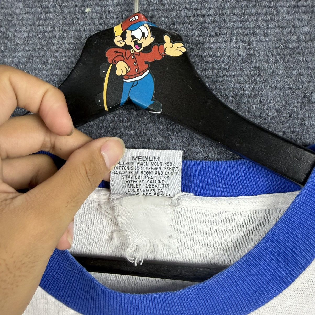 Vintage VTG 1996 G.I. JOE Ringer T-Shirt – Stanley DeSantis Size US M / EU 48-50 / 2 - 5 Thumbnail