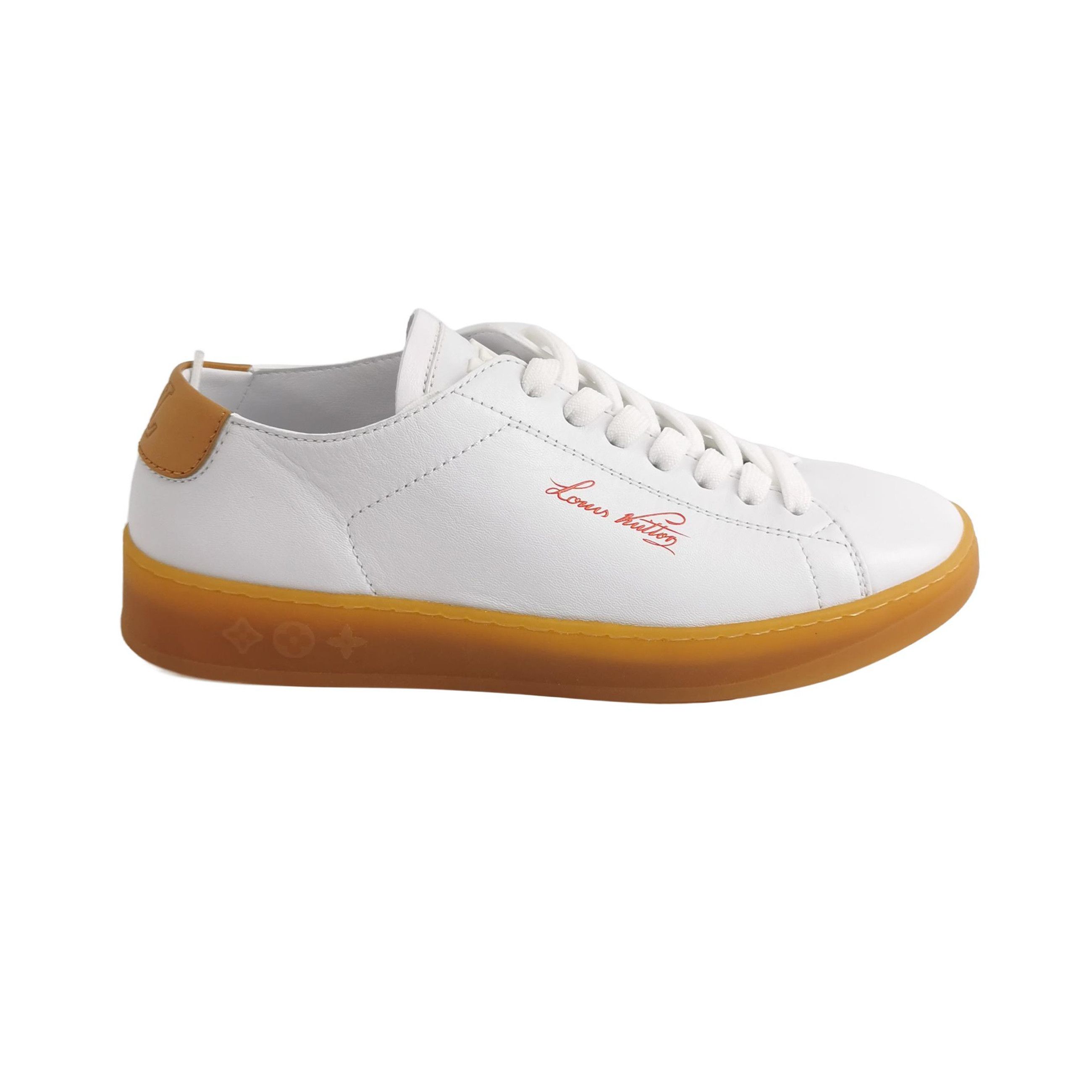 Louis Vuitton Louis Vuitton Logo Resort Leather Sneakers 41 Size US 8 / EU 41 - 1 Thumbnail