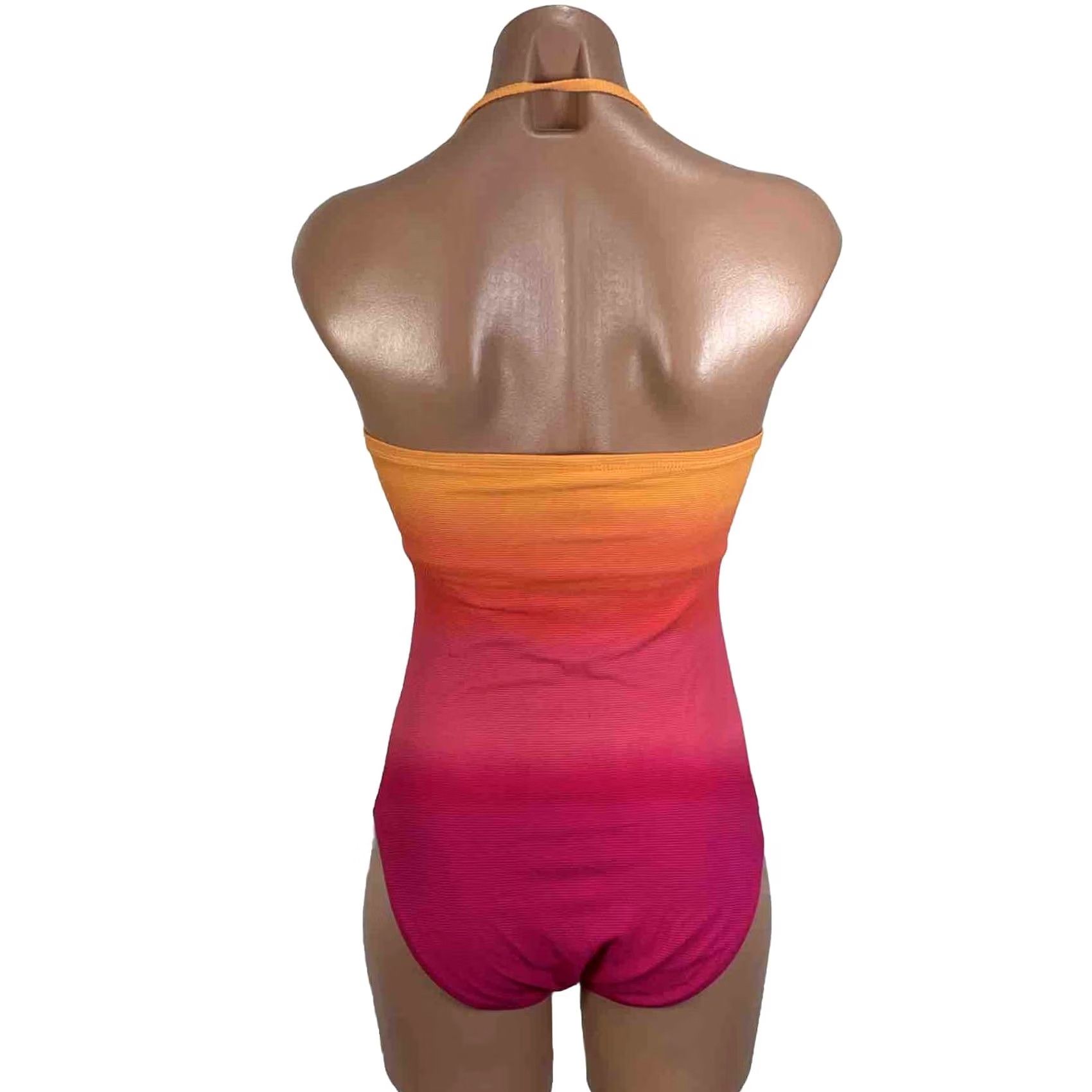 Tommy Bahama Tommy Bahama One Piece Swimwear Island Cays Halter Bandeau Ombré Pink 6 Woman Size ONE SIZE - 2 Thumbnail