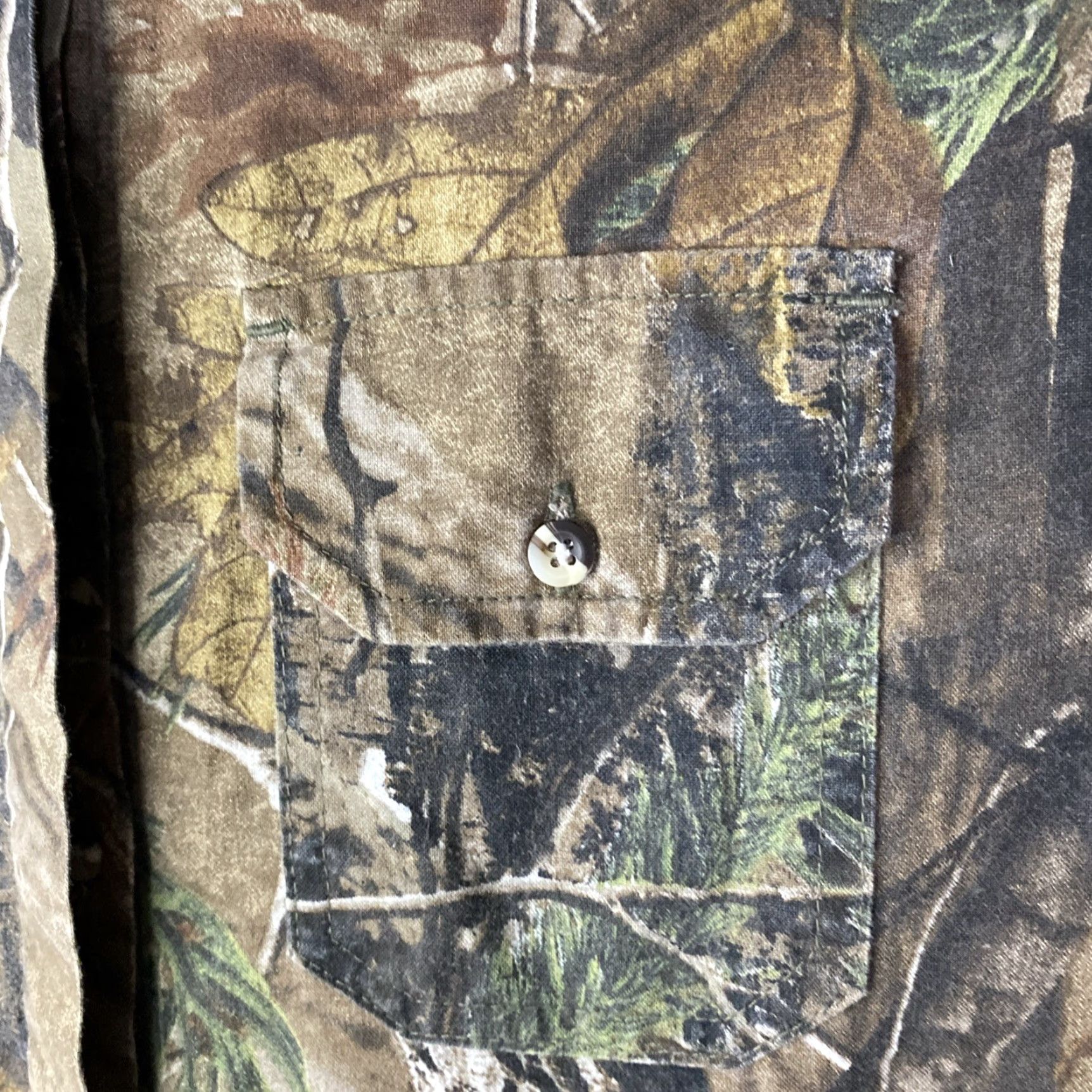 Realtree Realtree She Safari Button Up Camo Long Sleeve Shirt Womens Large L Multicolor Hunting 90s? Size L / US 10 / IT 46 - 4 Thumbnail