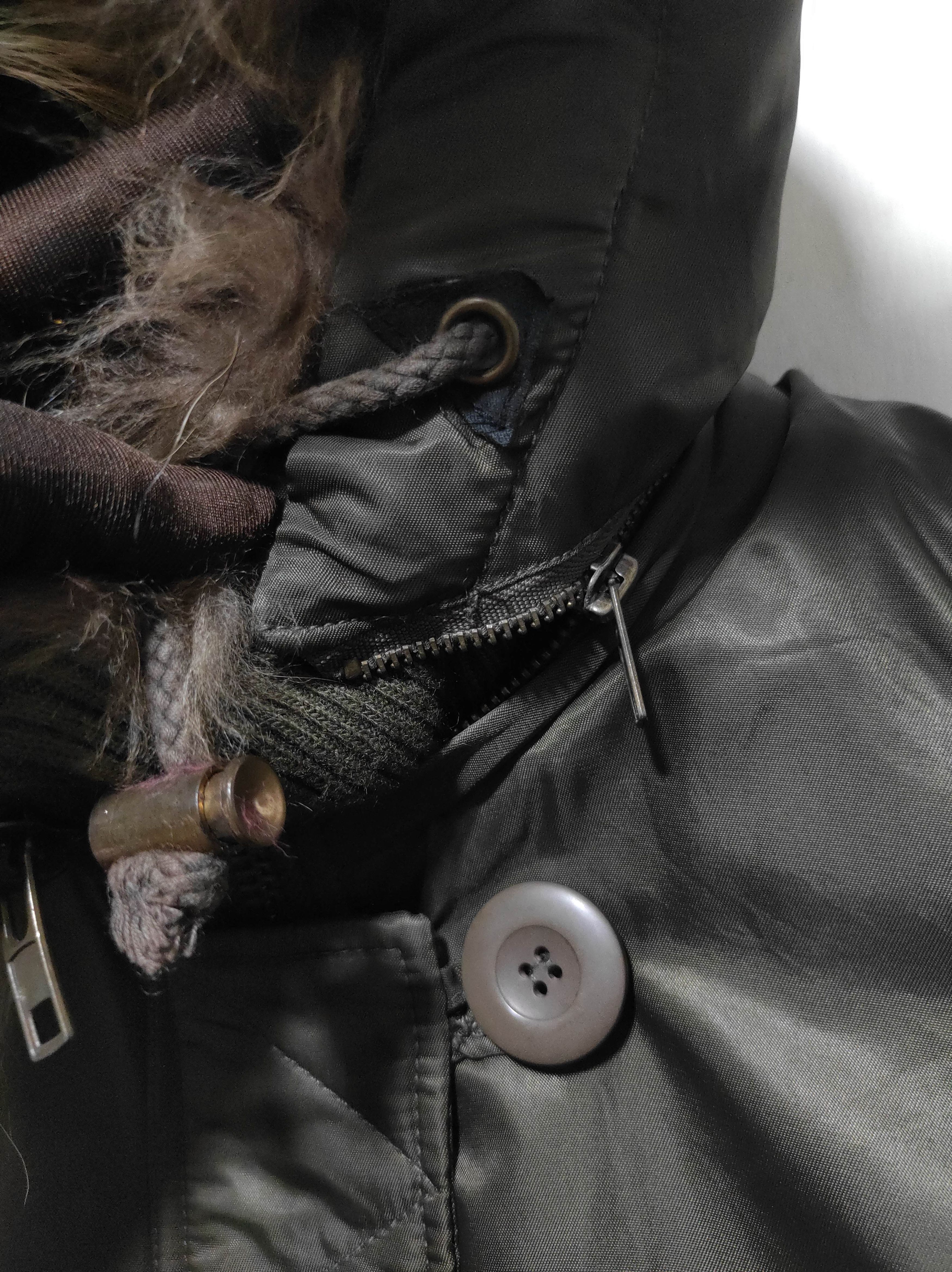 Le Grande Bleu (L.G.B.) INGNI Double Zip fur hoodie parka jacket LGB style Size US S / EU 44-46 / 1 - 10 Thumbnail